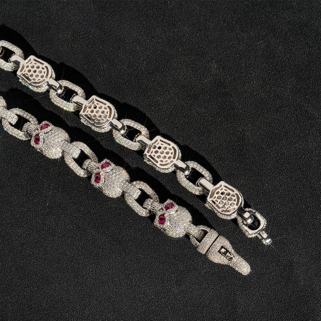 13mm VVS Diamonds Dead head Chain