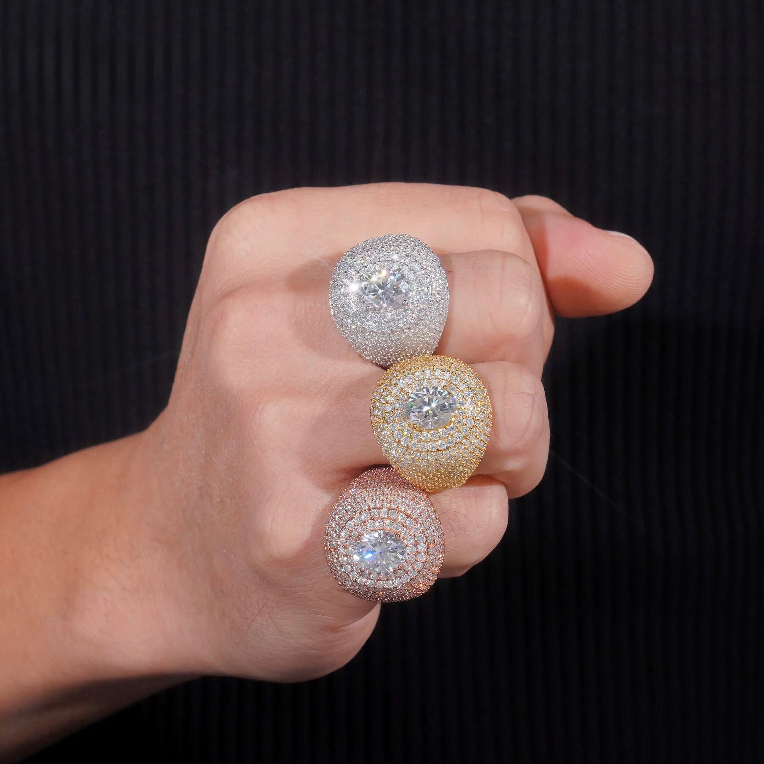 18K Gold VVS DIAMONDS RING