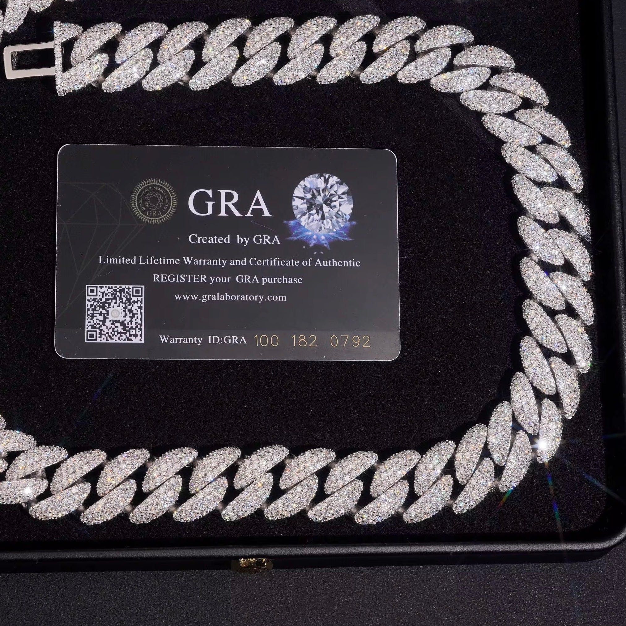 18mm VVS cuban necklace