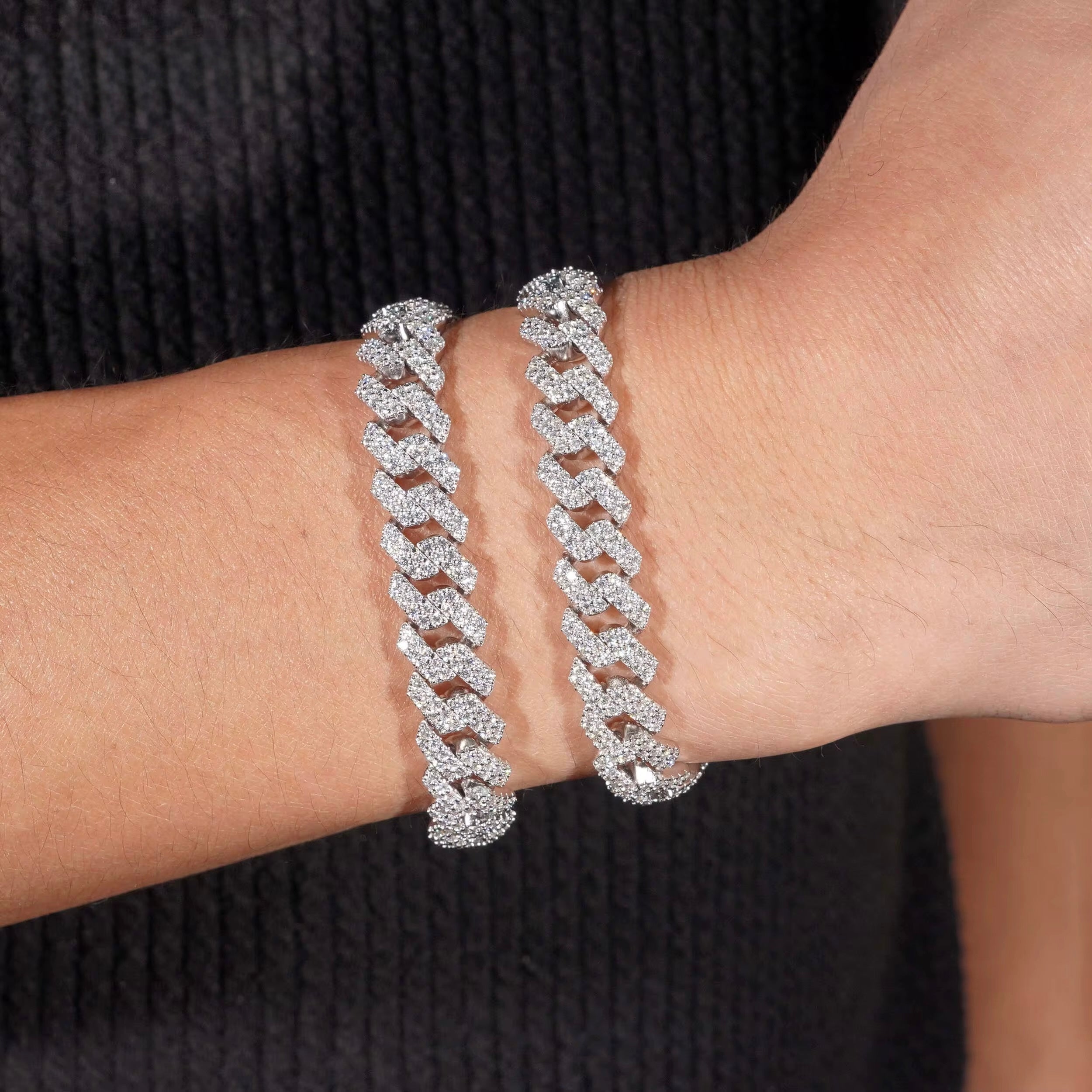 10mm VVS Cuban Bracelet