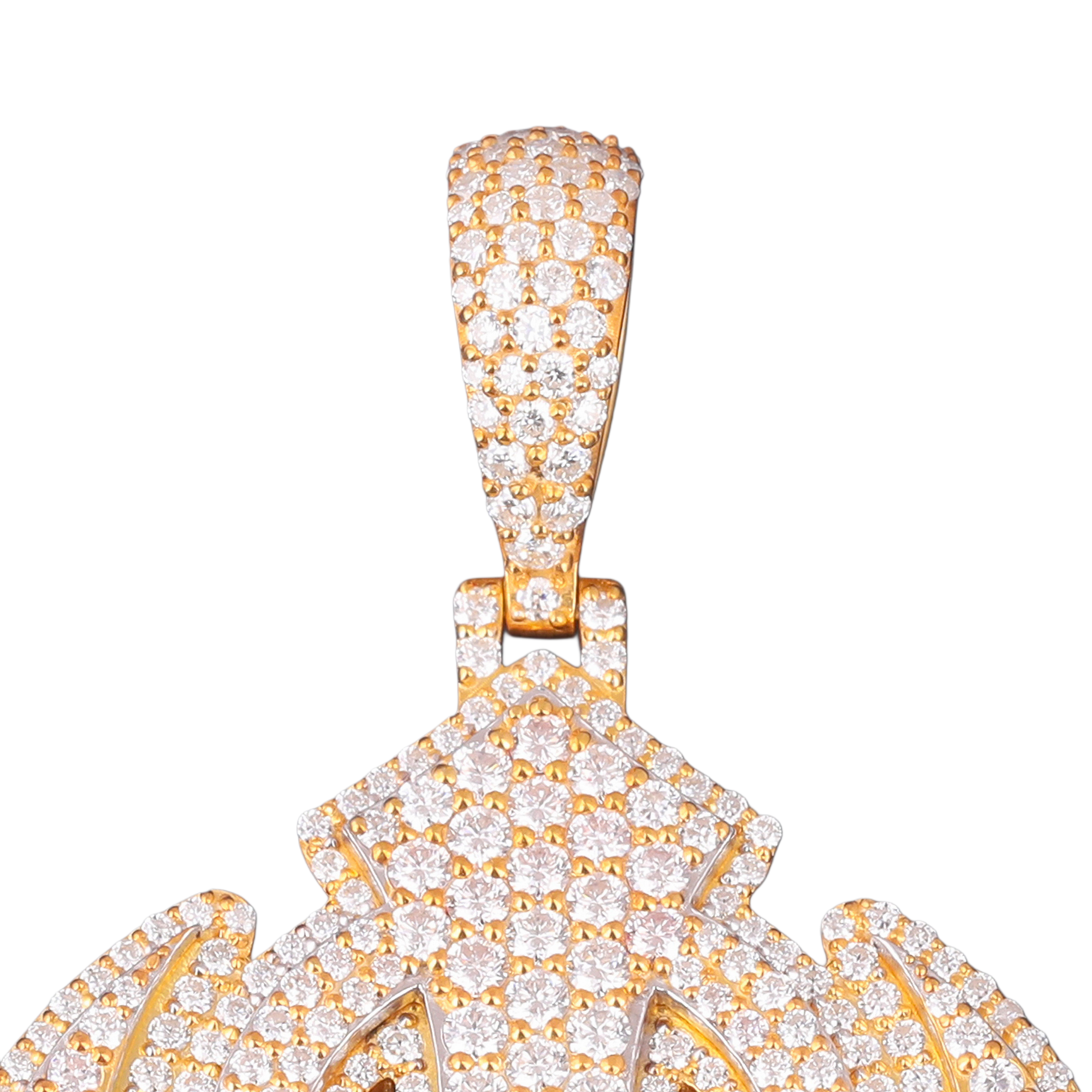 1.5 inch VVS Khanda pendant