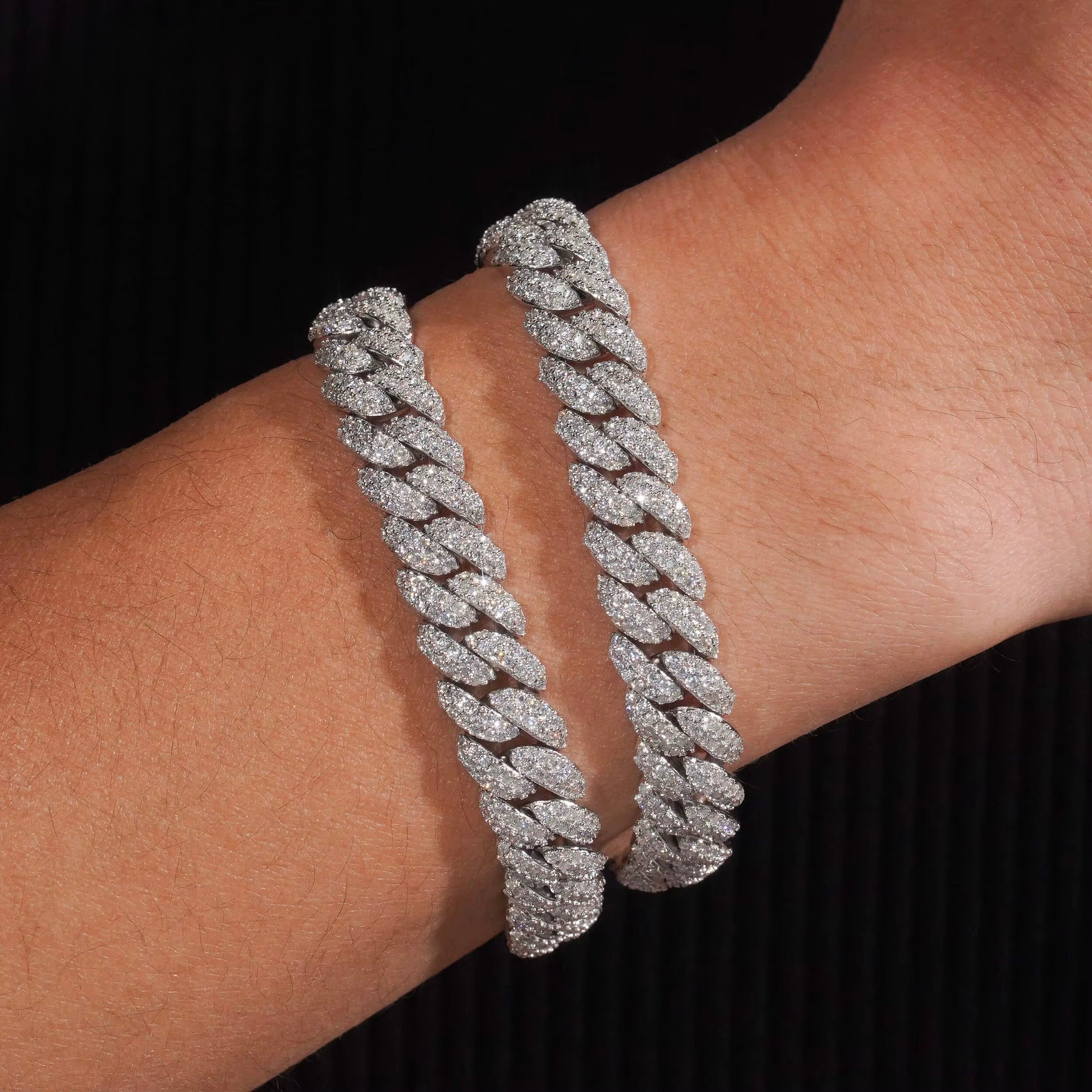 10mm VVS cuban link necklace