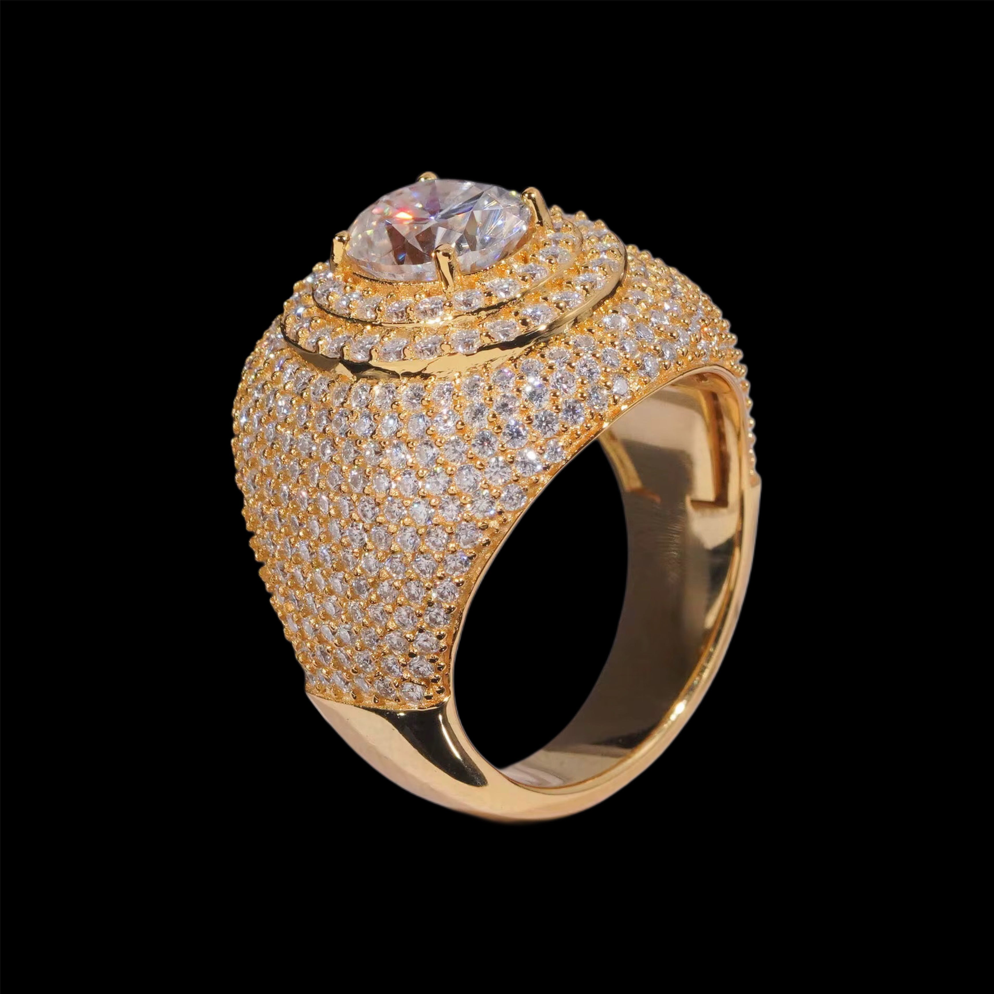 18K Gold VVS DIAMONDS RING