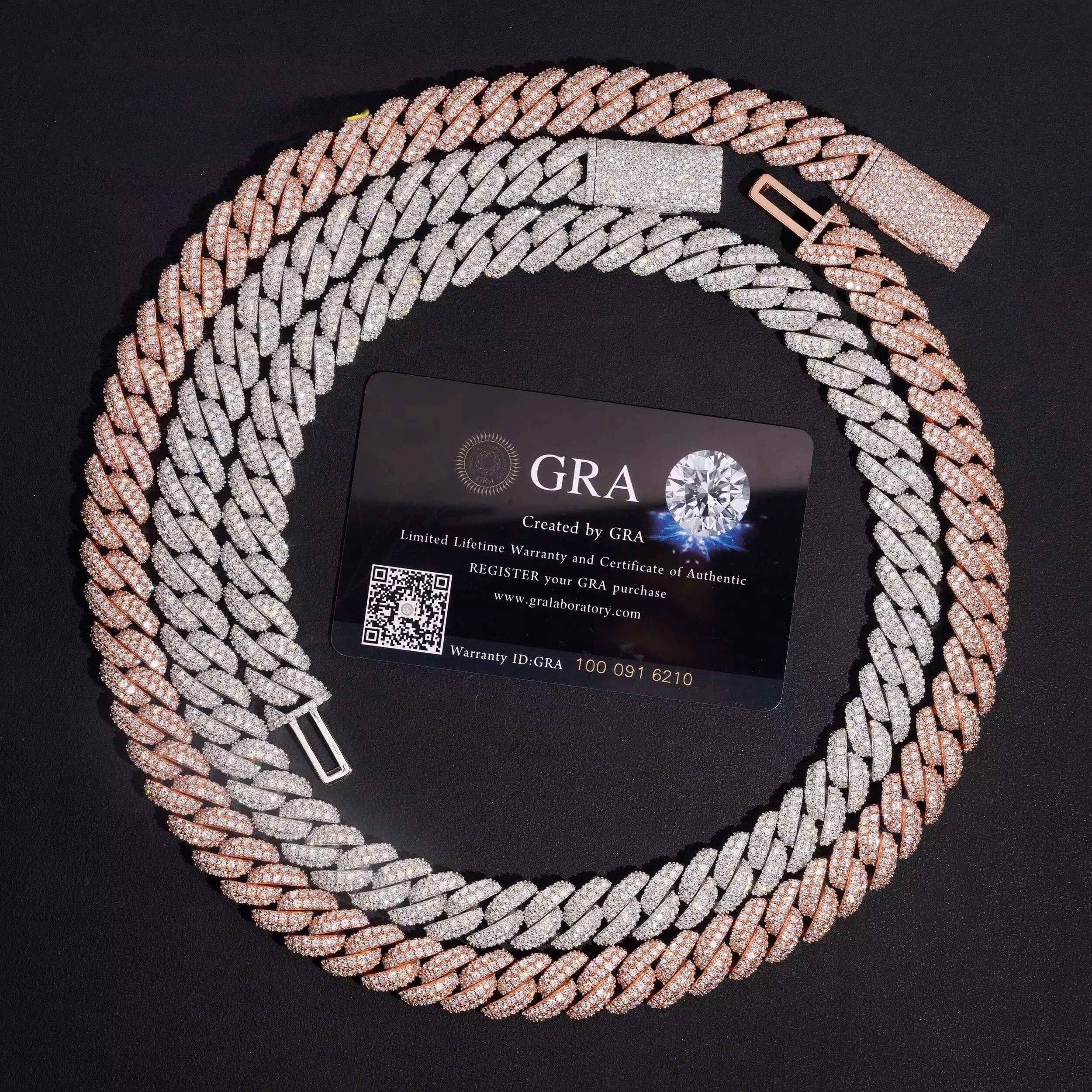 13mm miami VVS Cuban chain