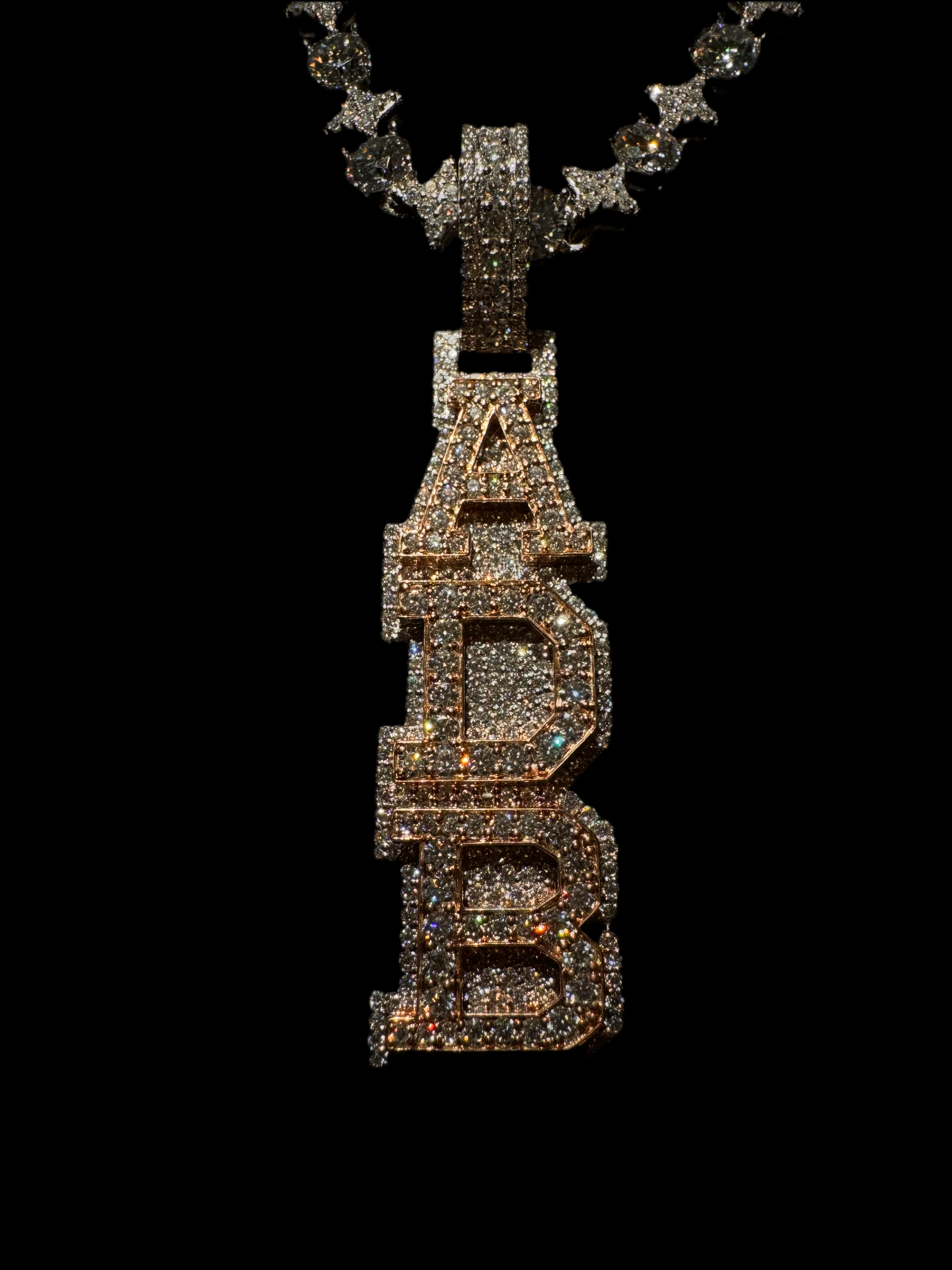10K Gold VVS DIAMOND PENDANT
