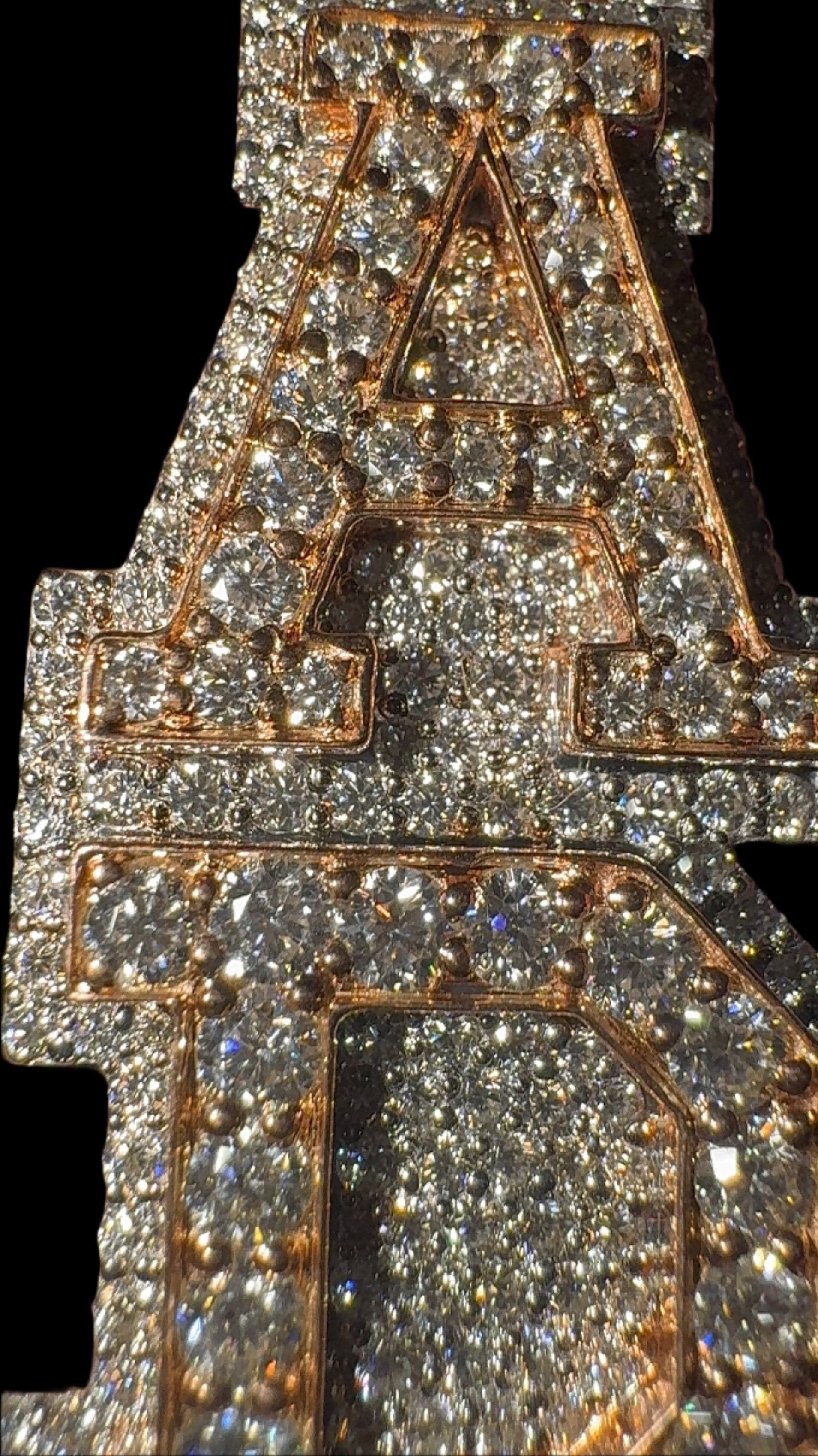 10K Gold VVS DIAMOND PENDANT
