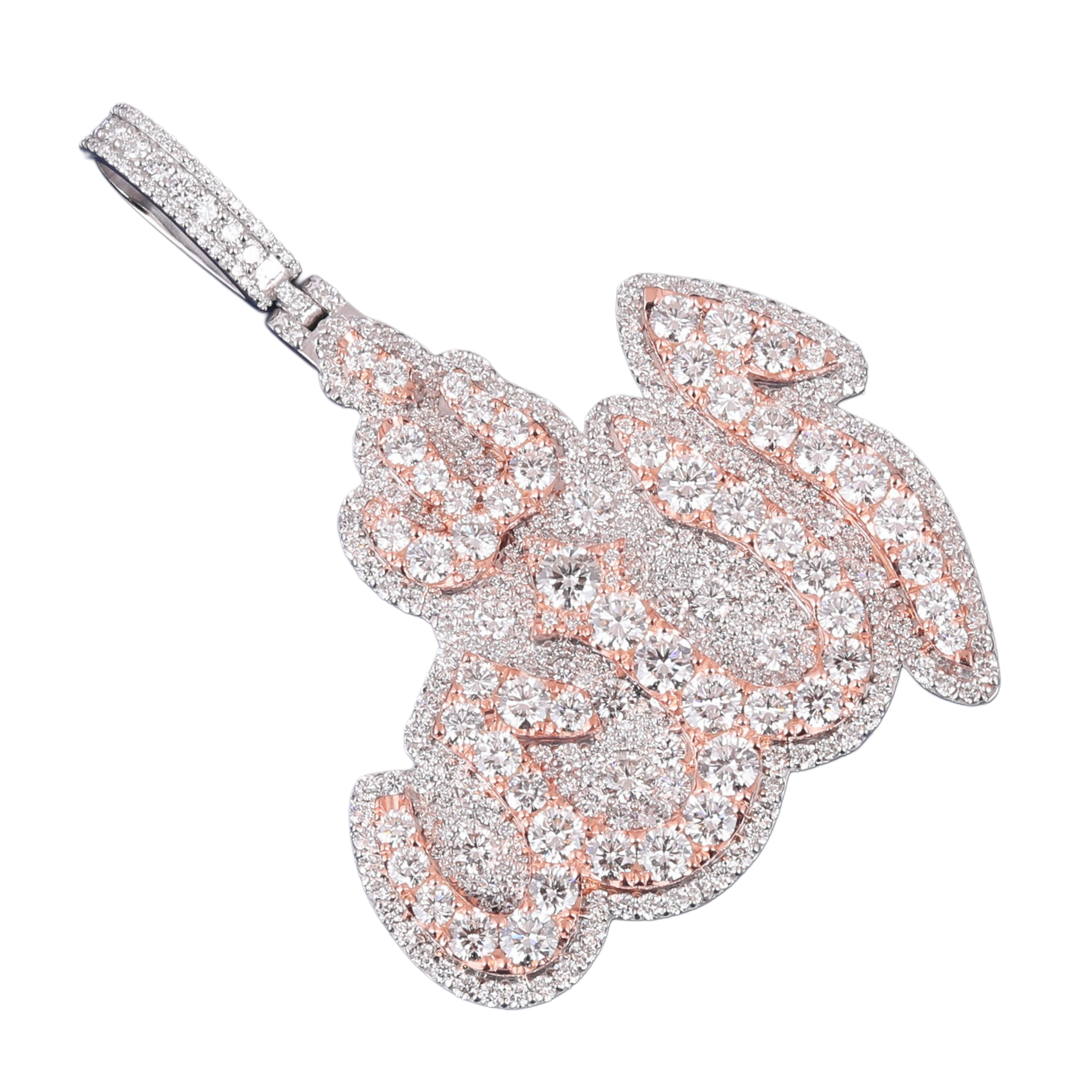 Mosaic set allah pendant