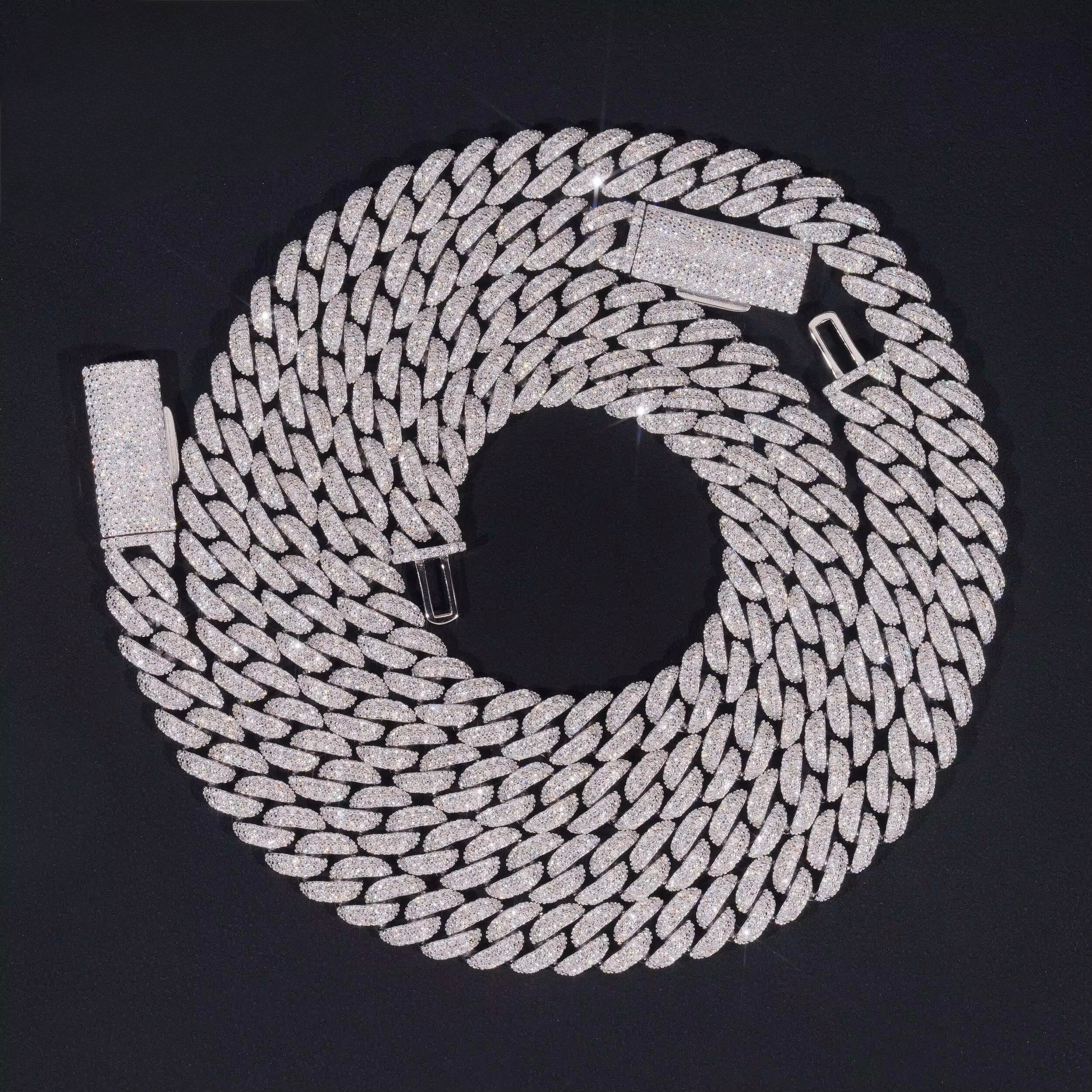 10mm VVS cuban link necklace