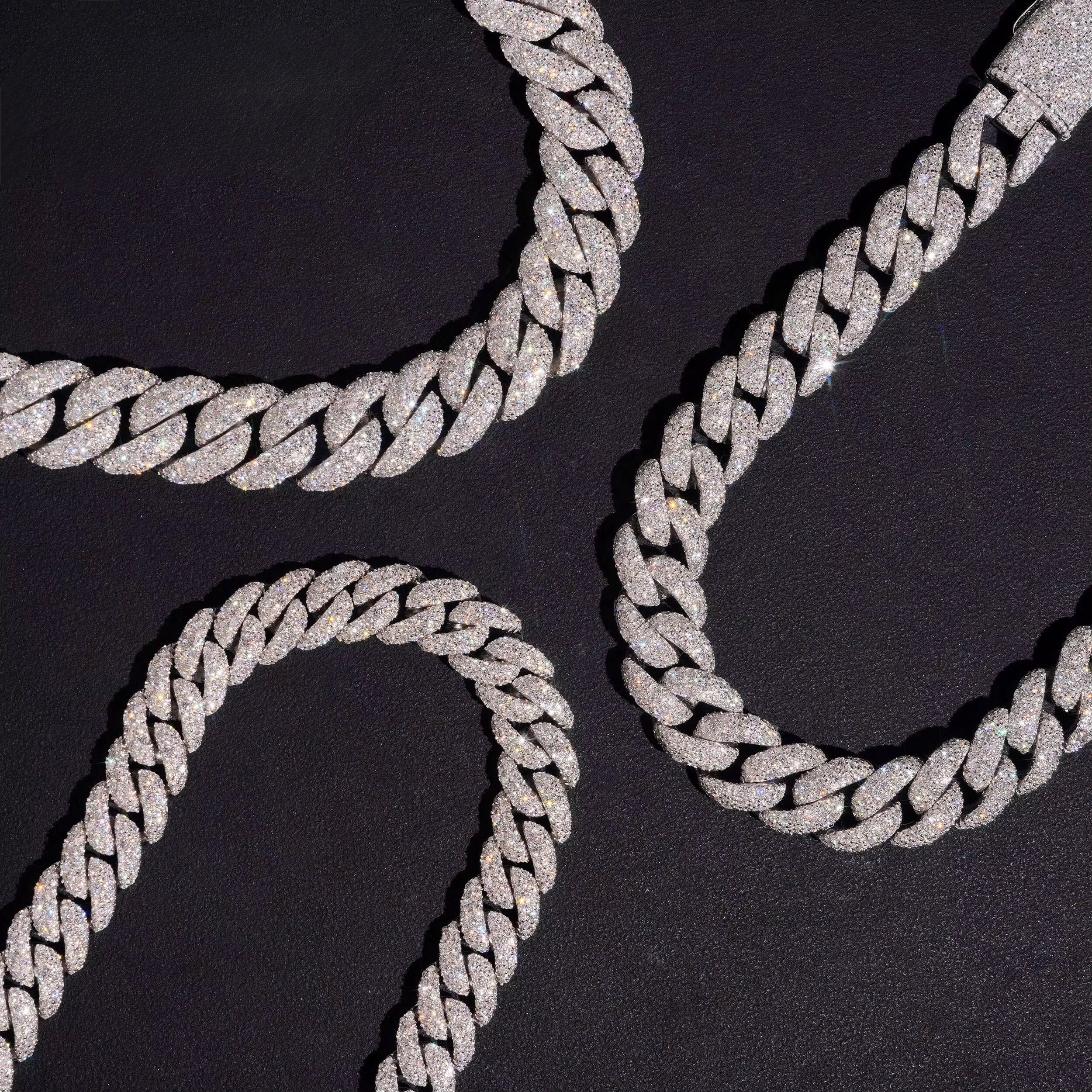 Mosaic set VVS cuban chain