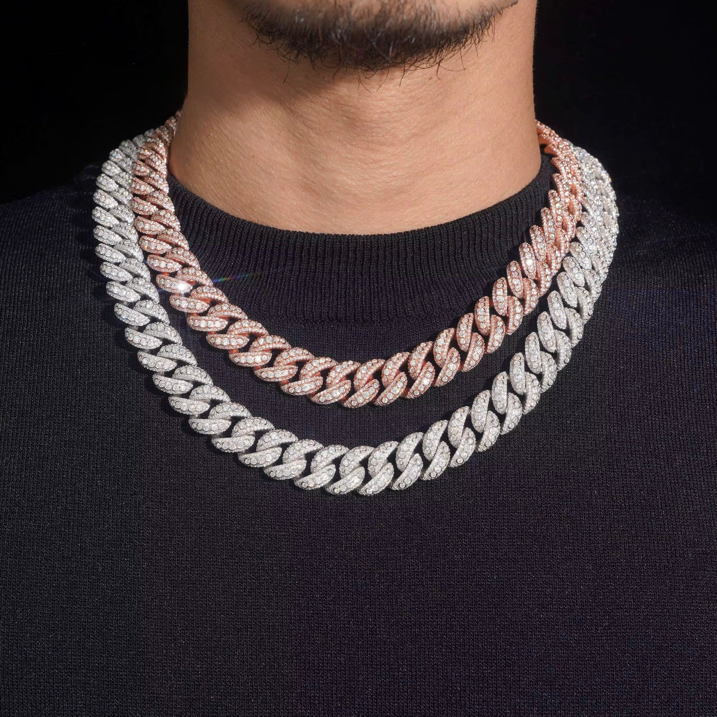 15MM VVS cuban link chain