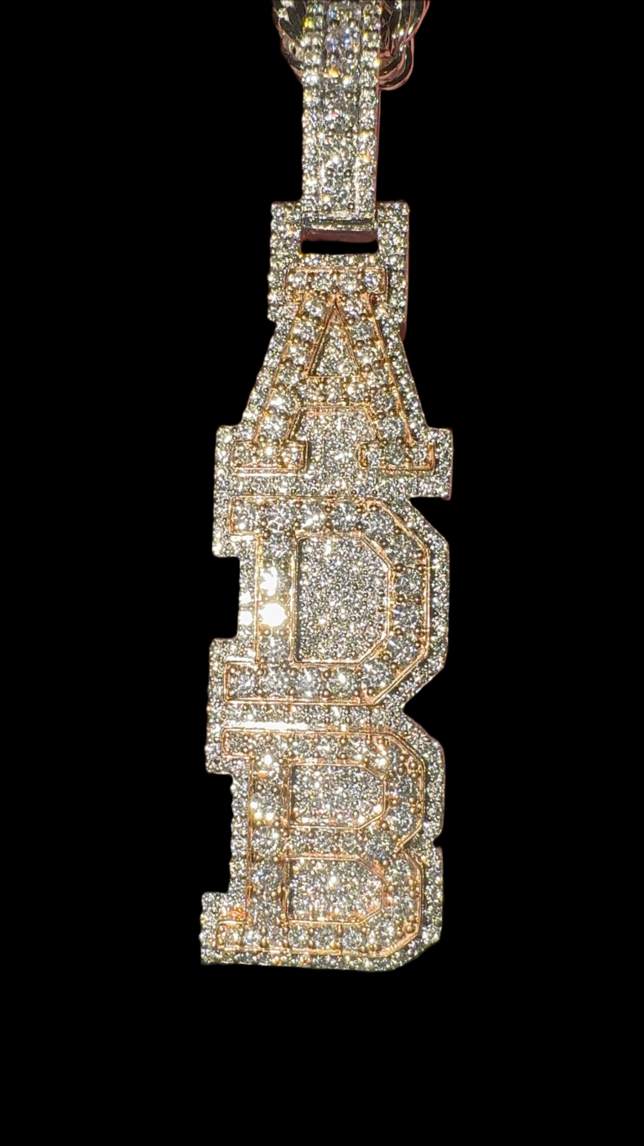 10K Gold VVS DIAMOND PENDANT