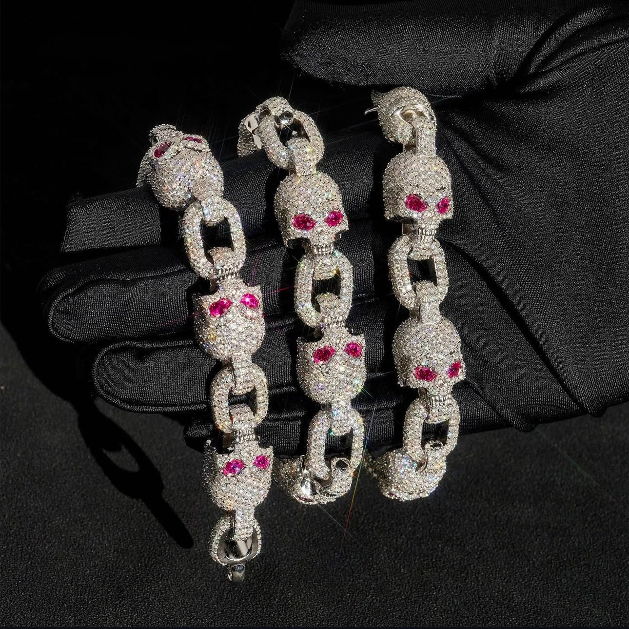 13mm VVS Diamonds Dead head Chain