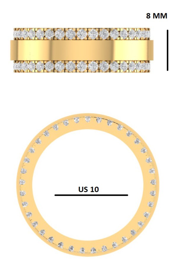 Custom engagement ring deposit
