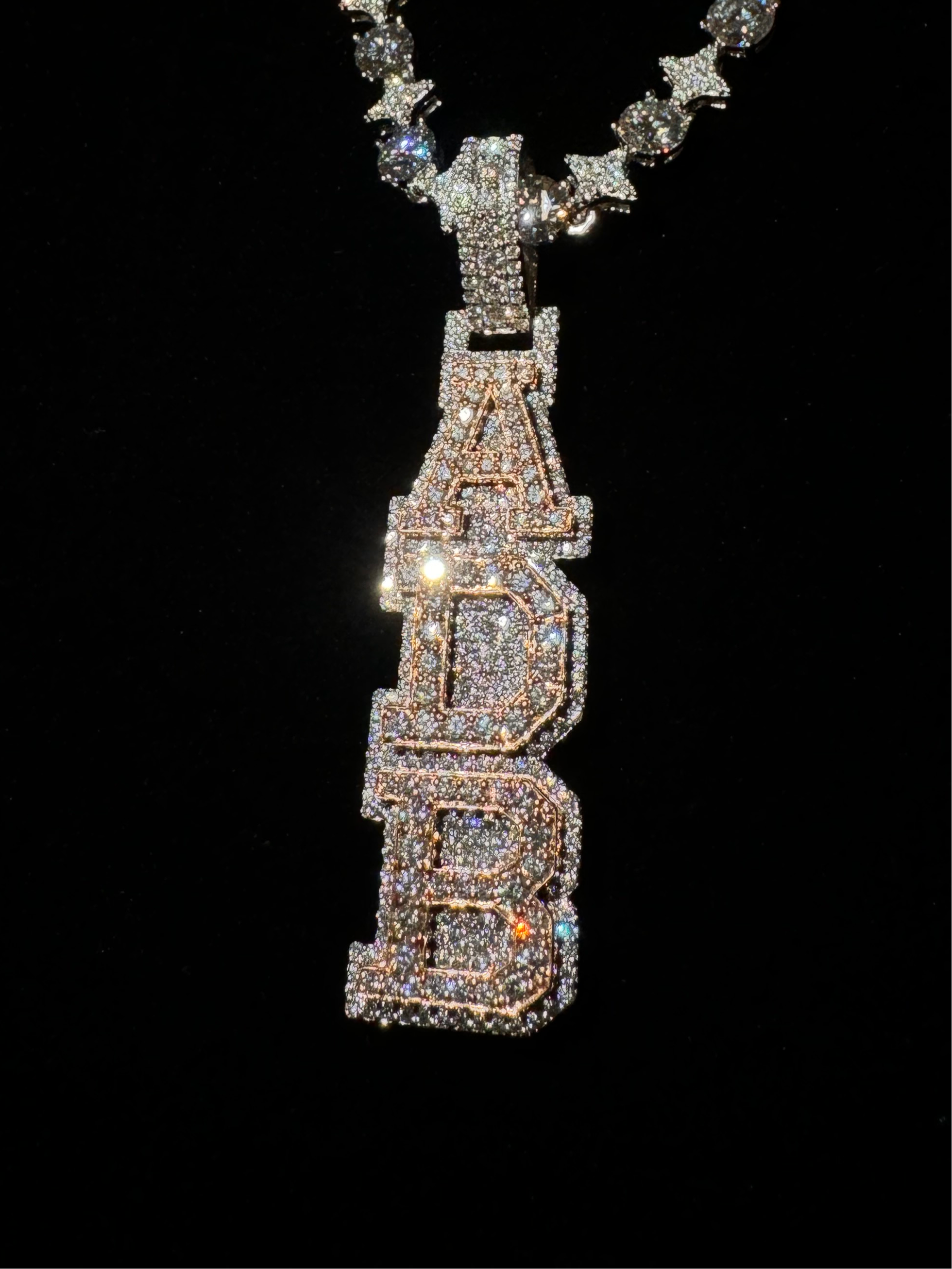 10K Gold VVS DIAMOND PENDANT