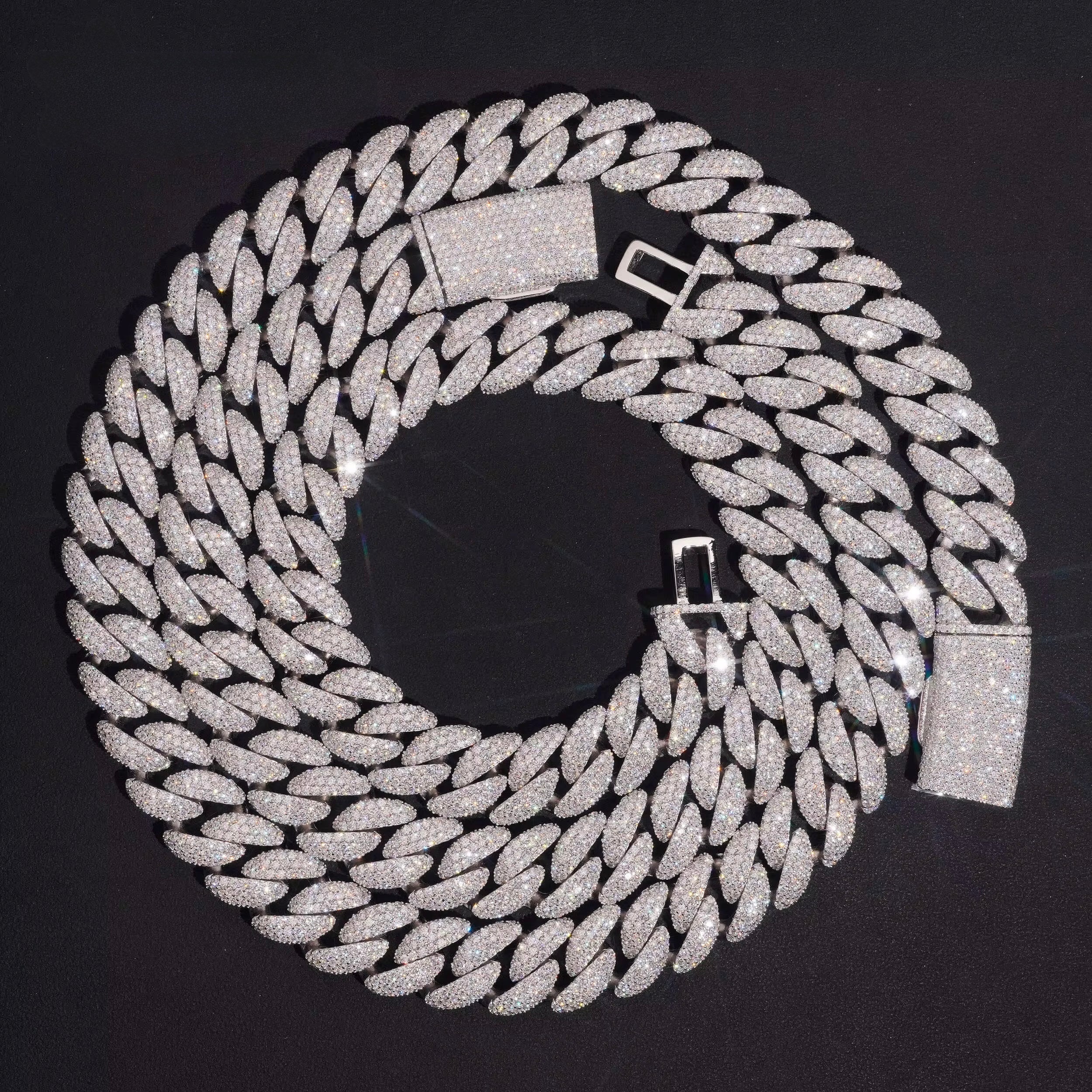 18mm VVS cuban necklace