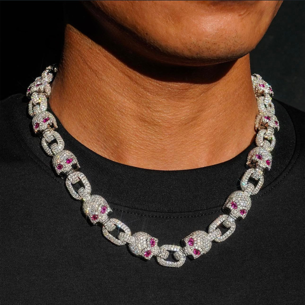 13mm VVS Diamonds Dead head Chain