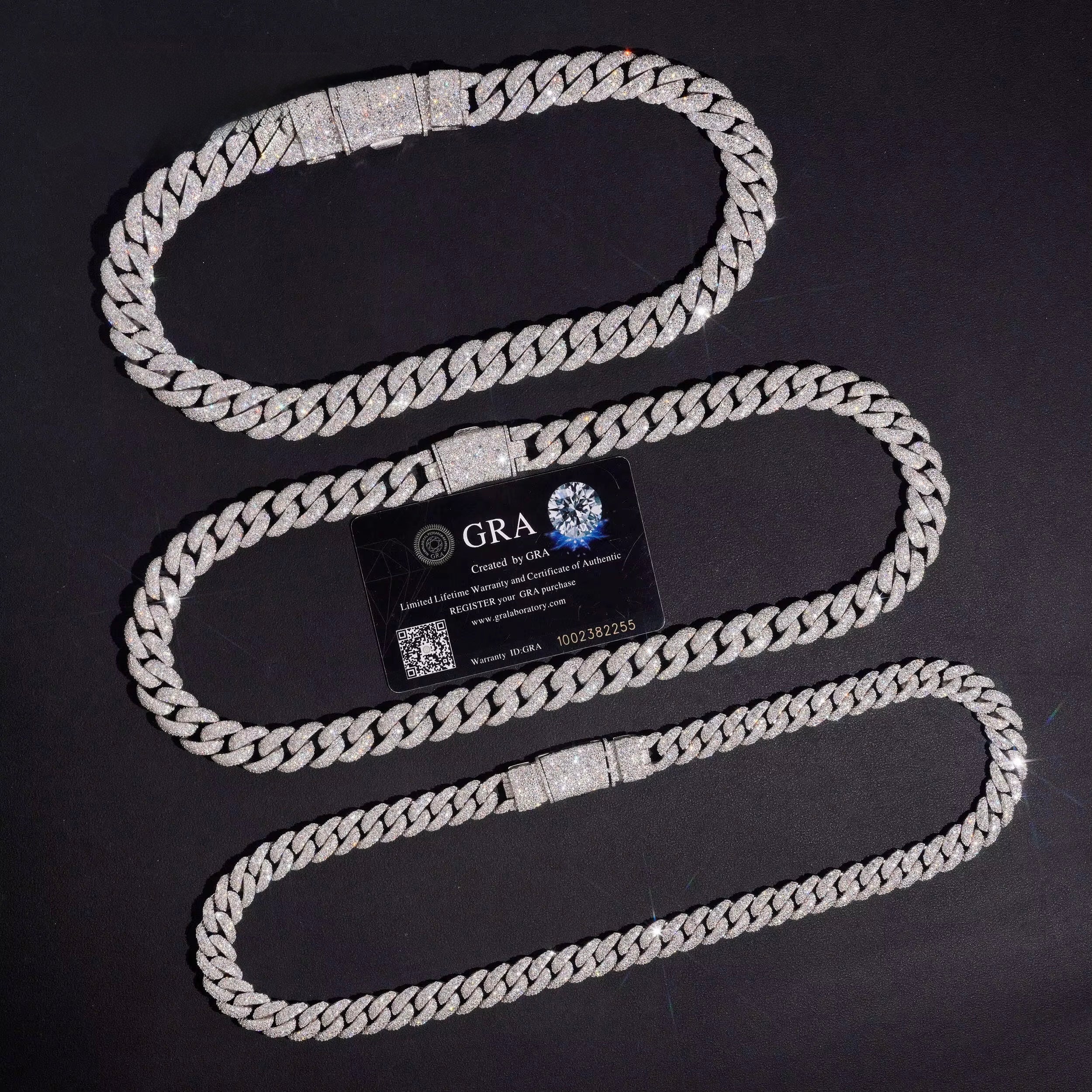 Mosaic set VVS cuban chain