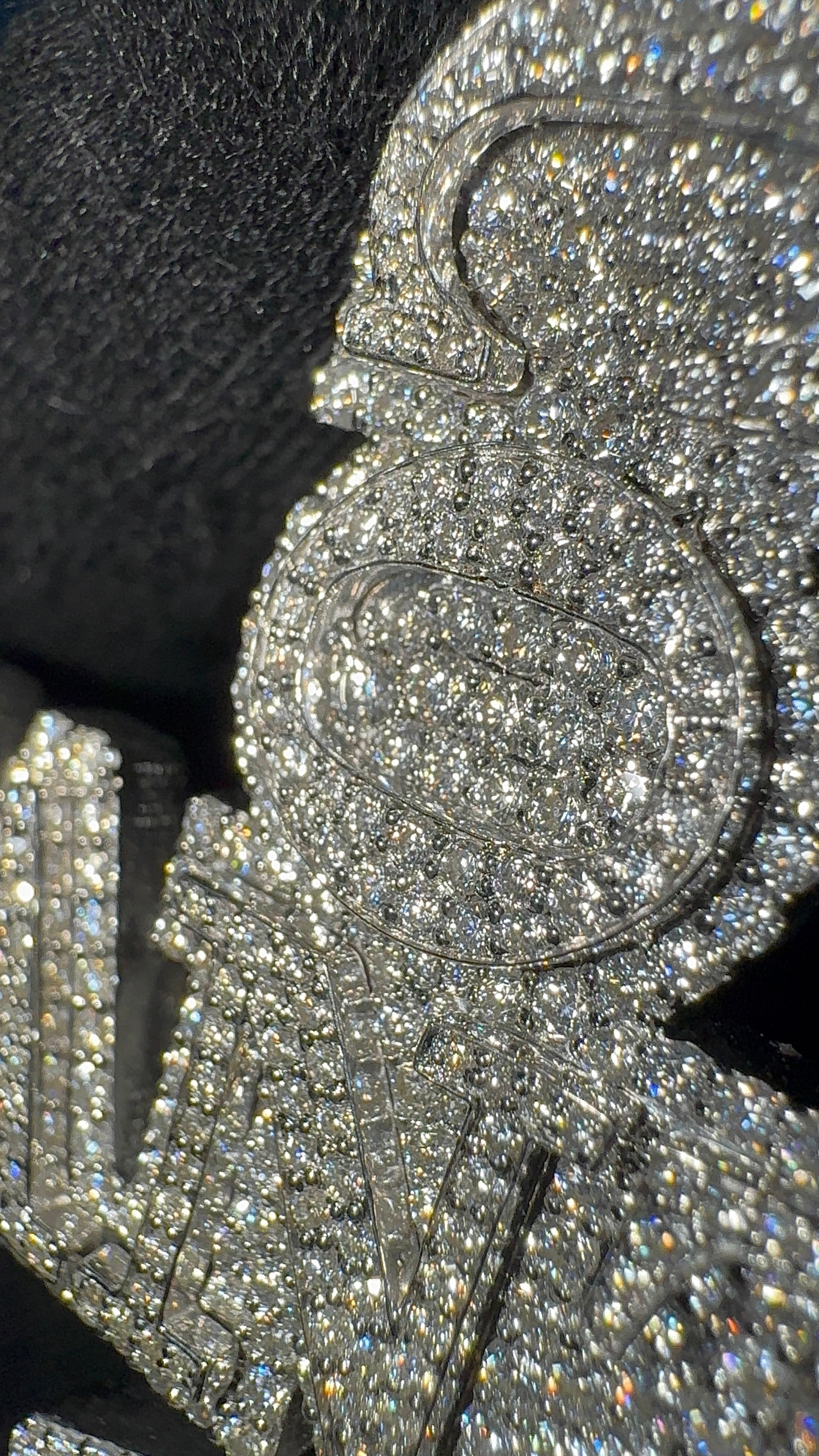 S925 VVS diamond Cross Name PENDANT
