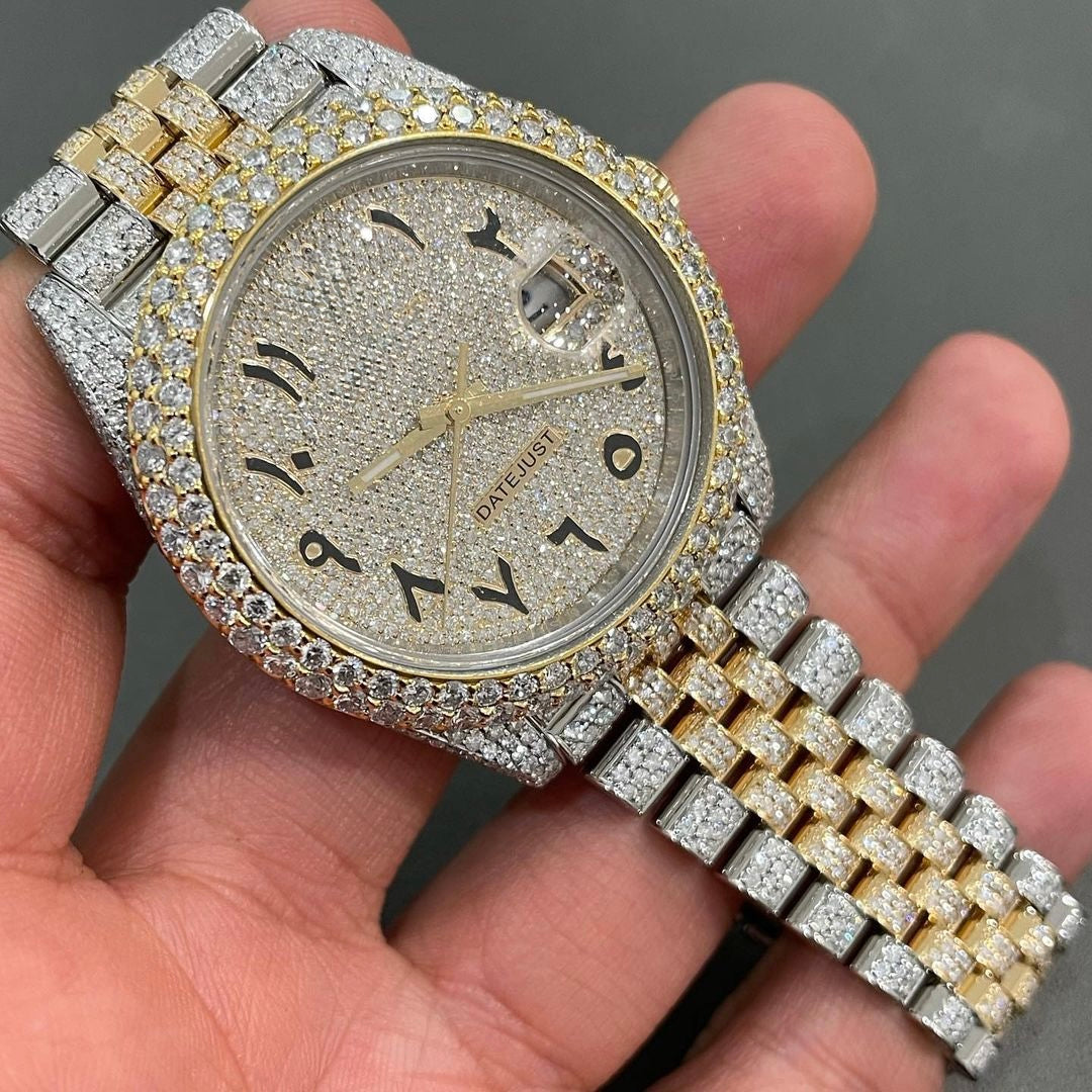 Custom iced out watch deposit
