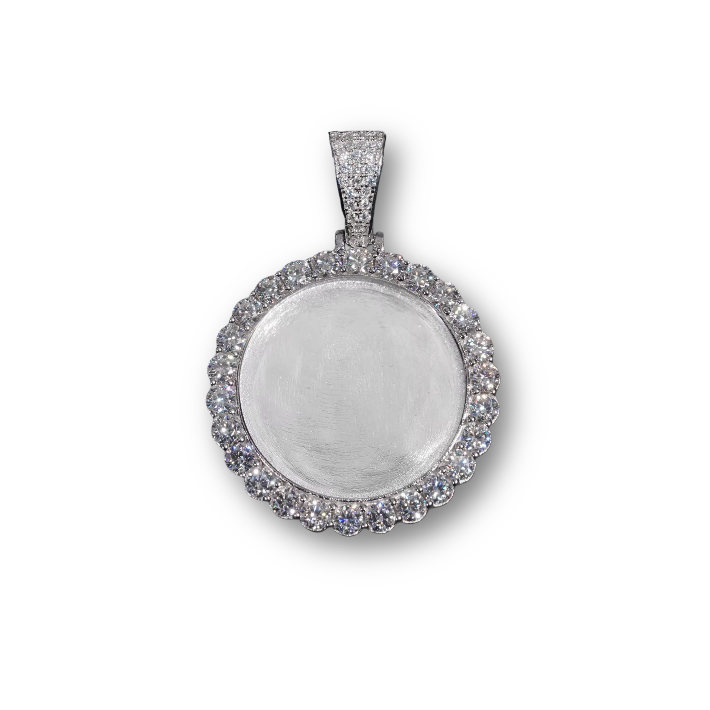 2.80 CT VVS Custom Photo pendant