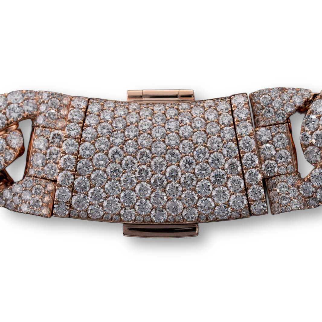 80 CT 10k gold 2 Row Cuban link necklace