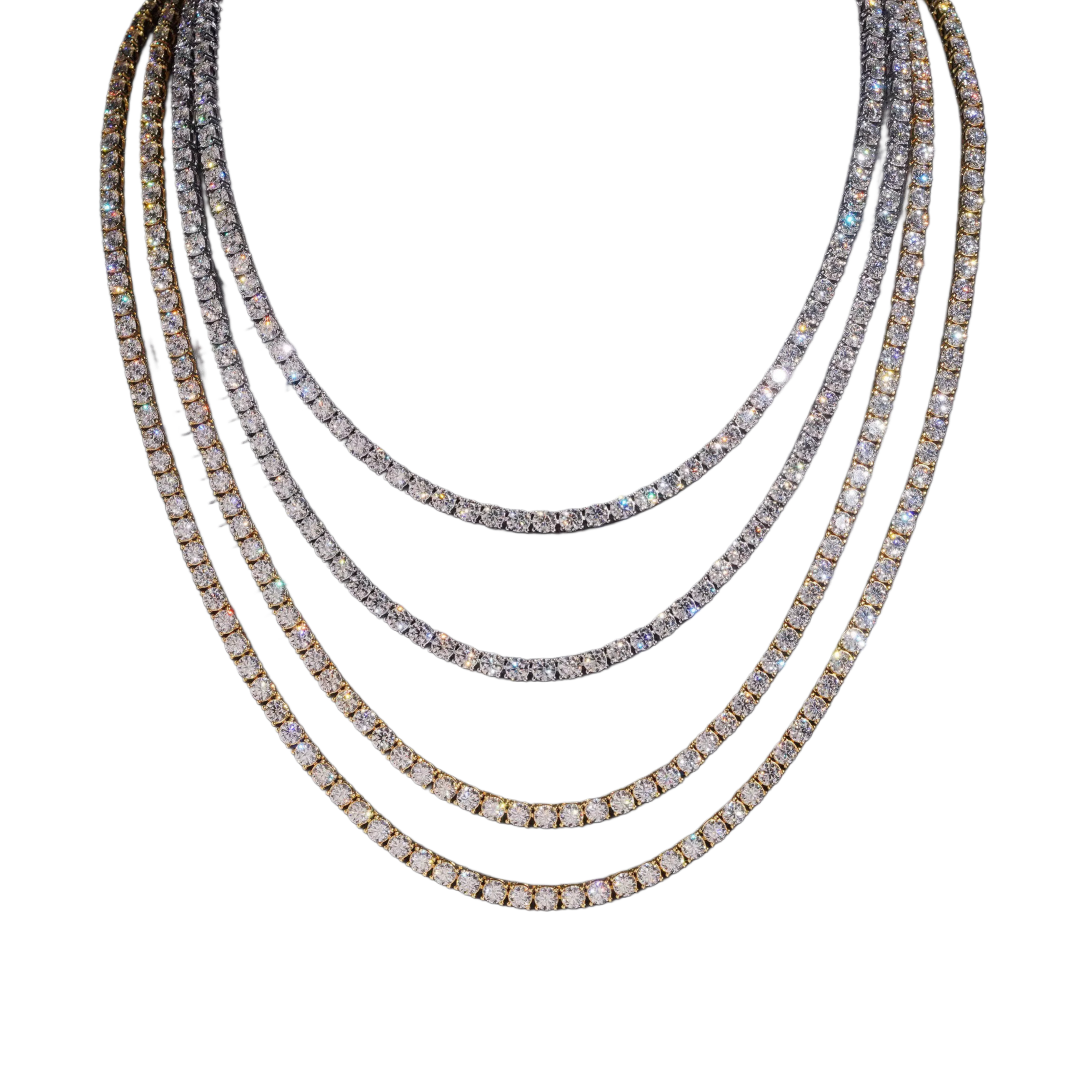 14K Gold 32 CT 4mm Tennis chain