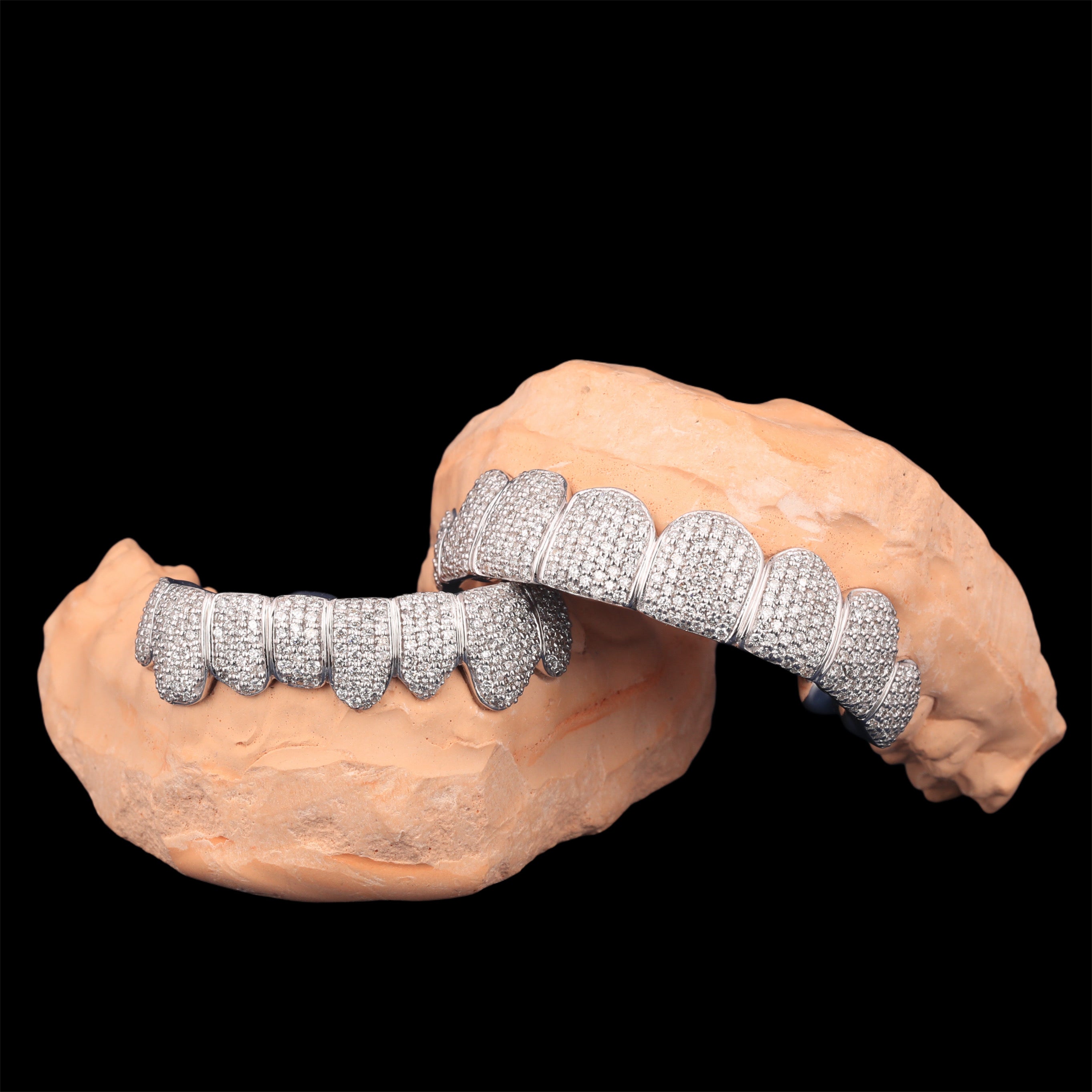 11ct VVS GRILLZ FULL SET