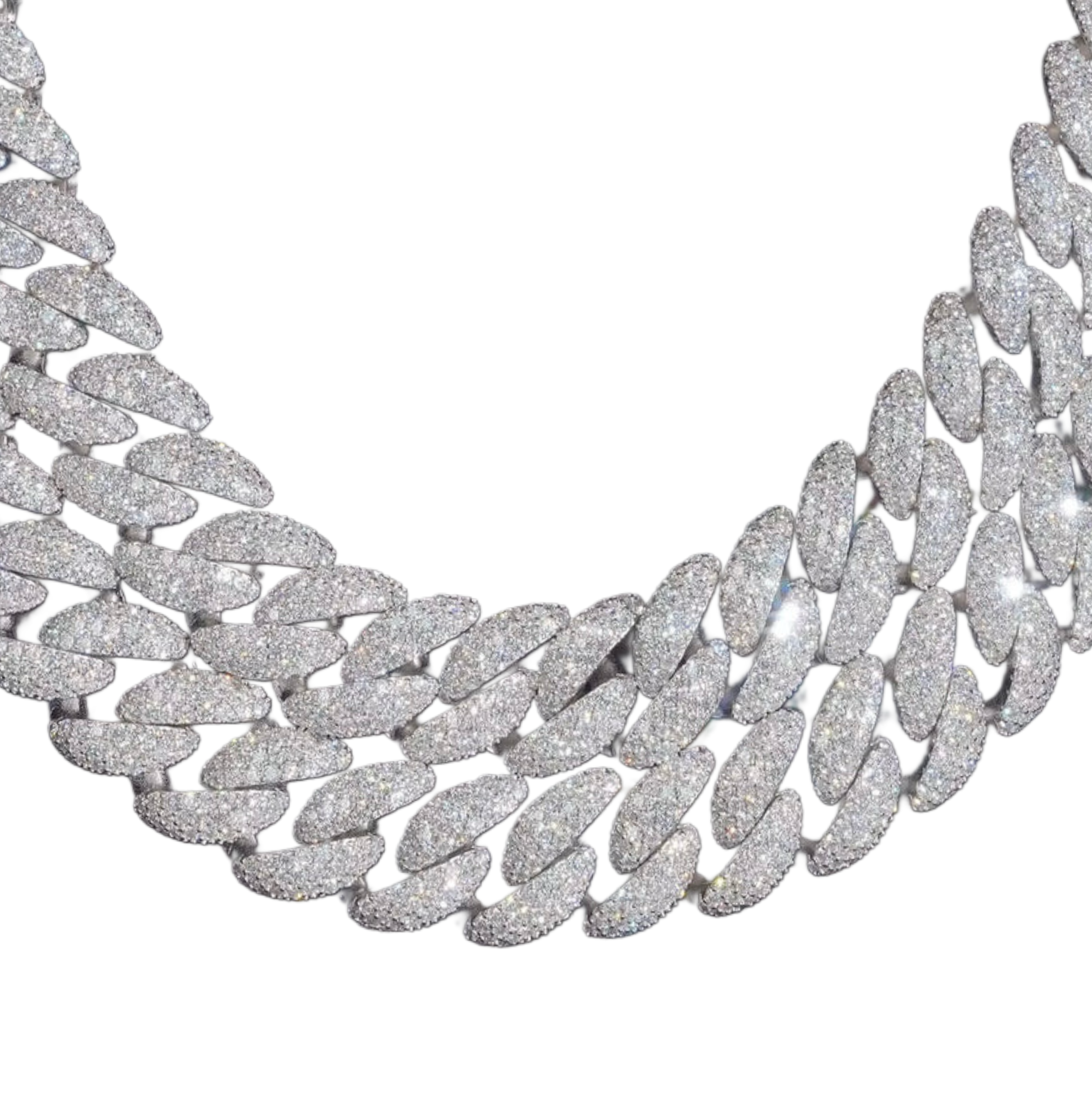 18mm VVS cuban necklace