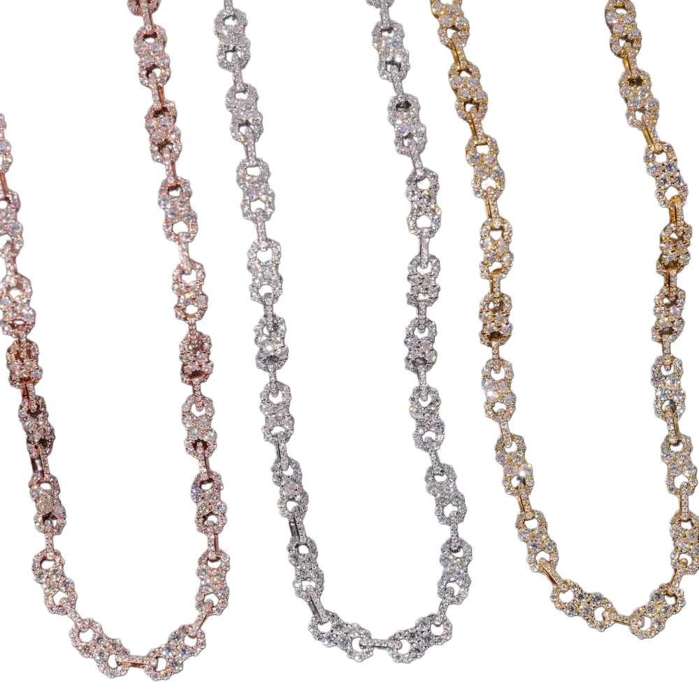 Flawless Infinity link necklace