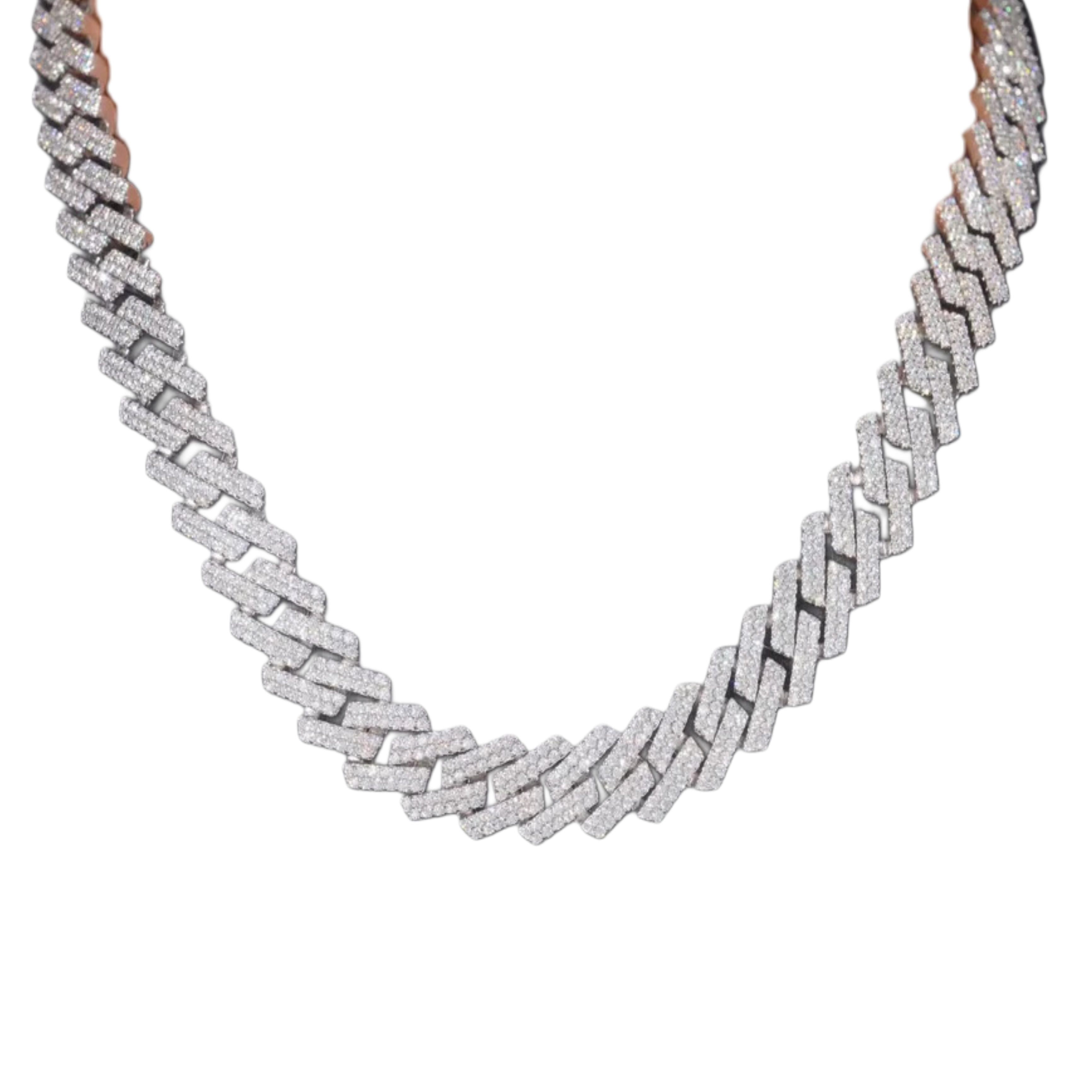 14MM 2 row Cuban Link Chain