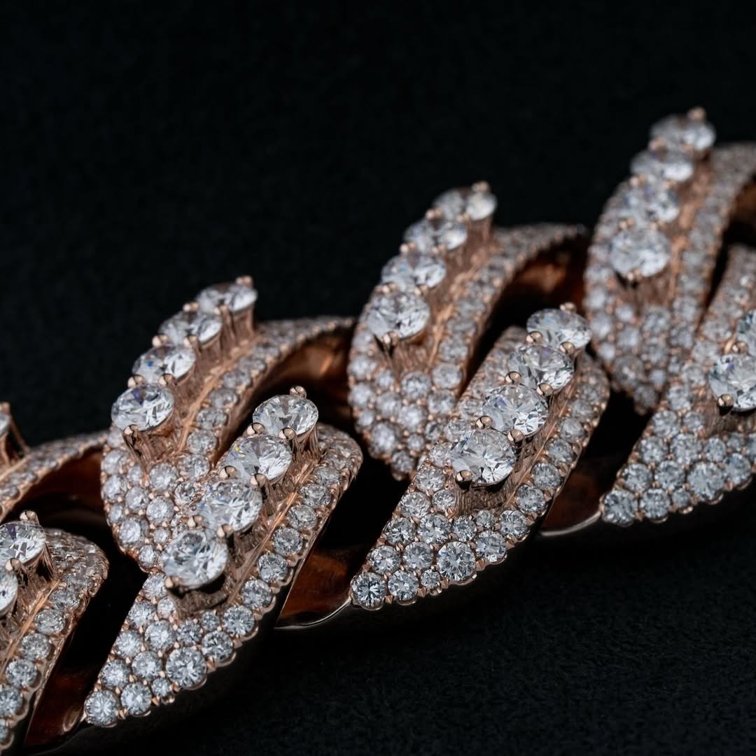 95 ct 20mm raised cuban chain