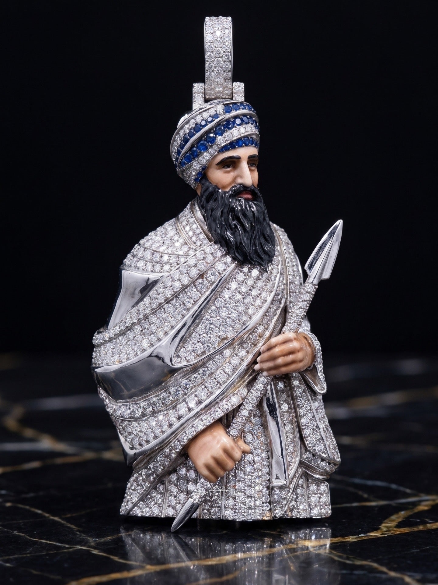 Sant Bhindranwale Signature Pendant
