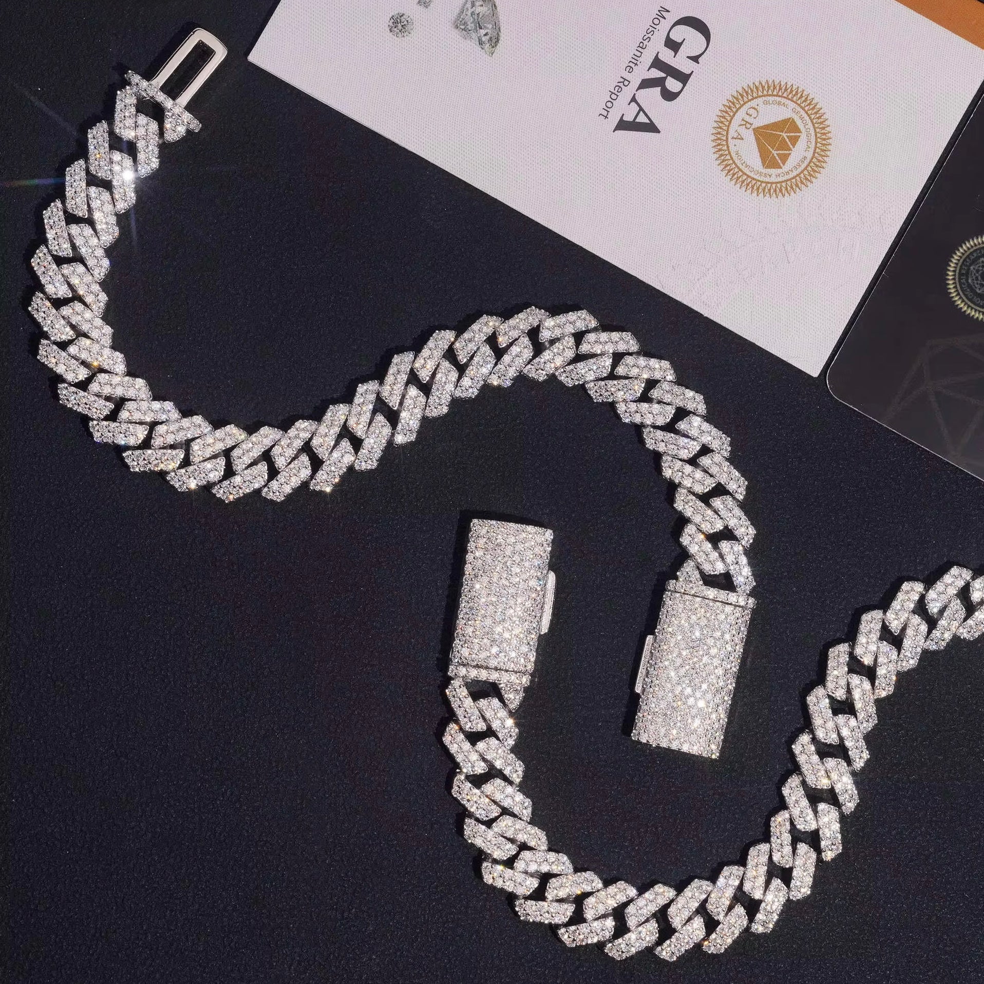 10mm VVS Cuban Bracelet