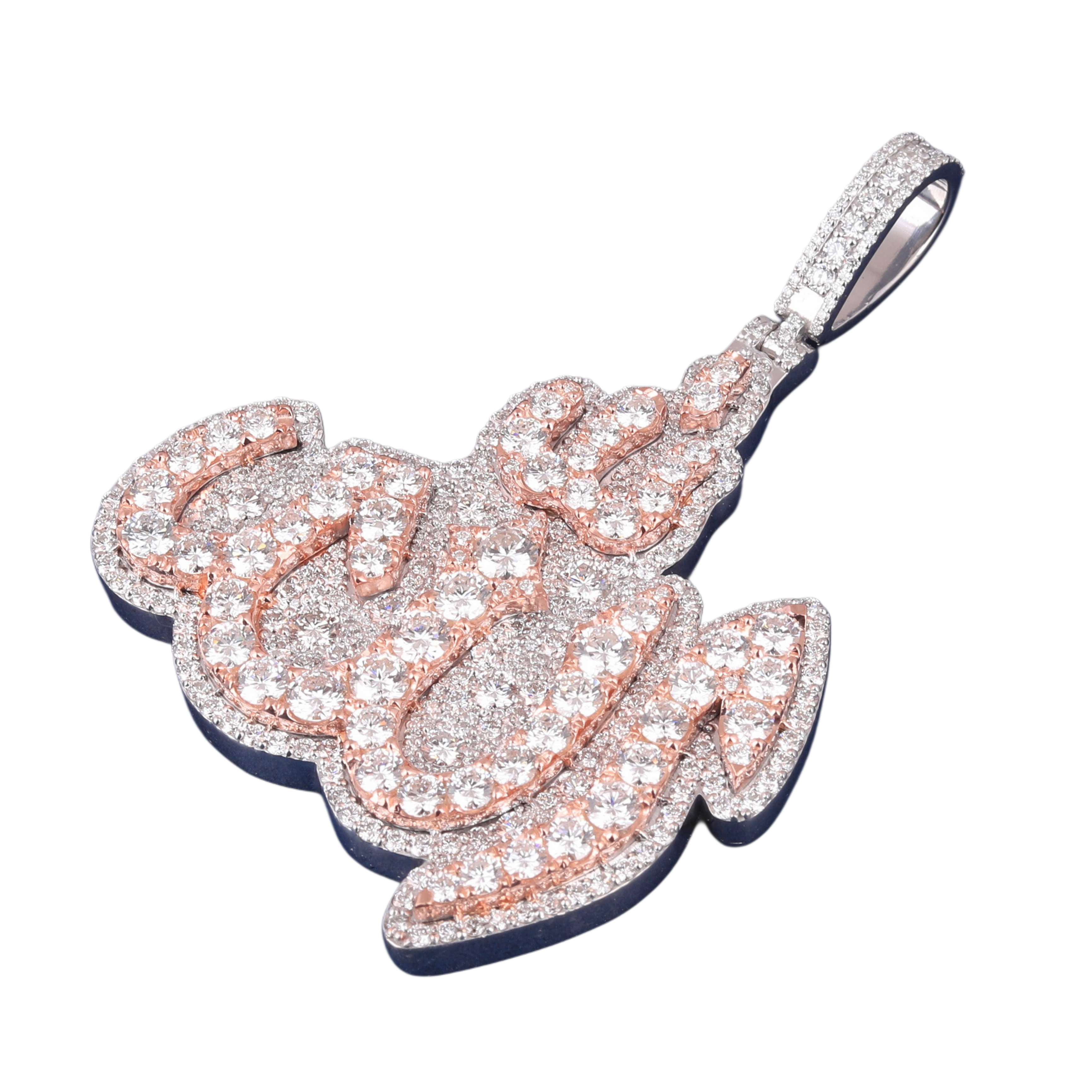 Mosaic set allah pendant