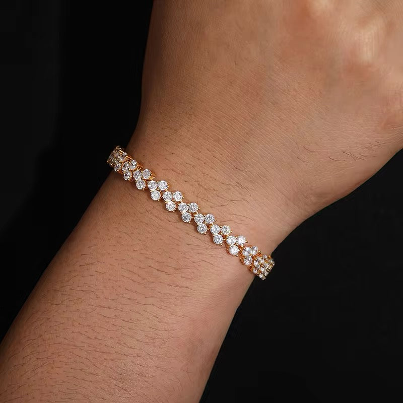 3mm Women VVS tennis bracelet