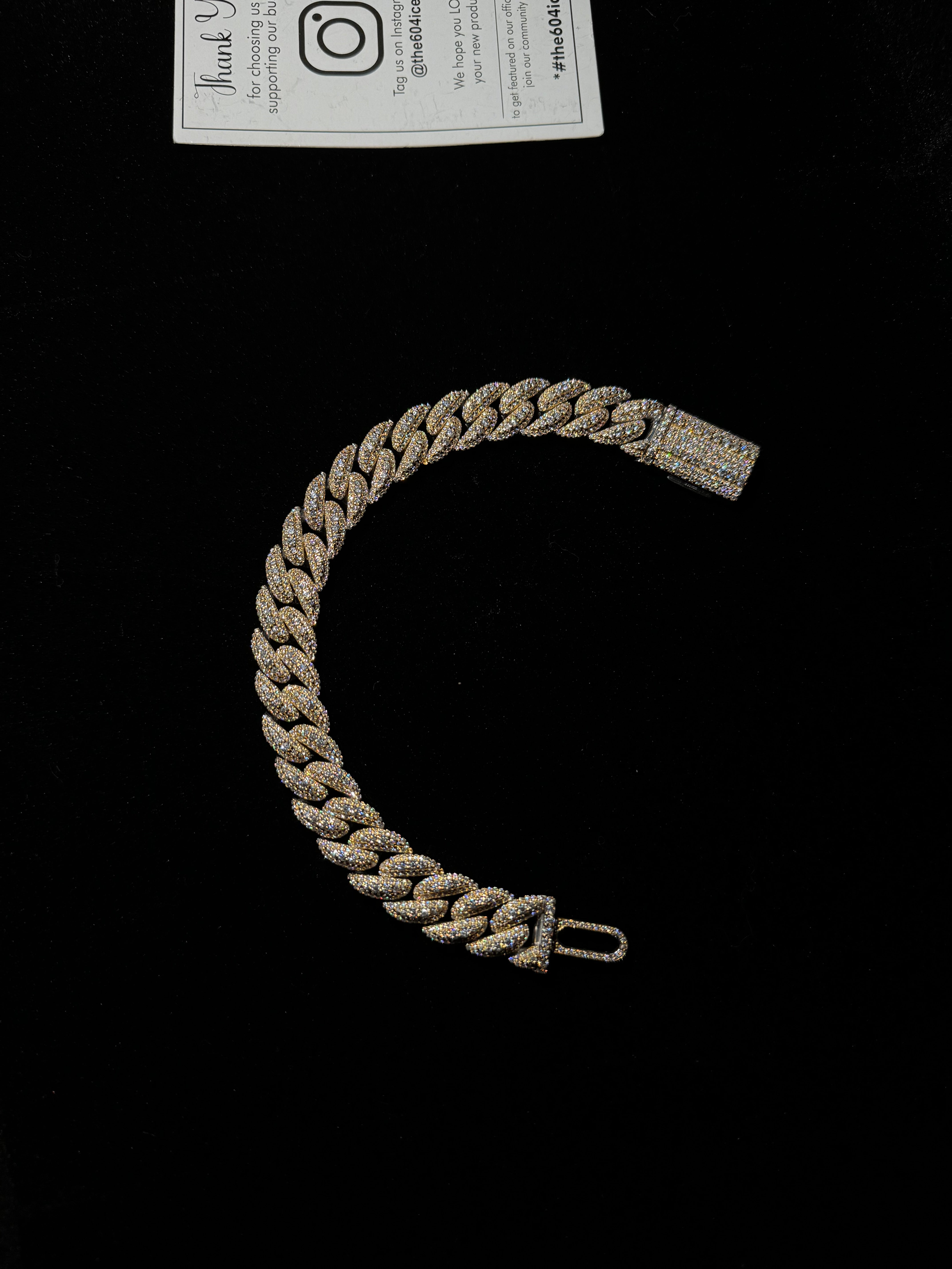 13mm Two Tone VVS1 Chain