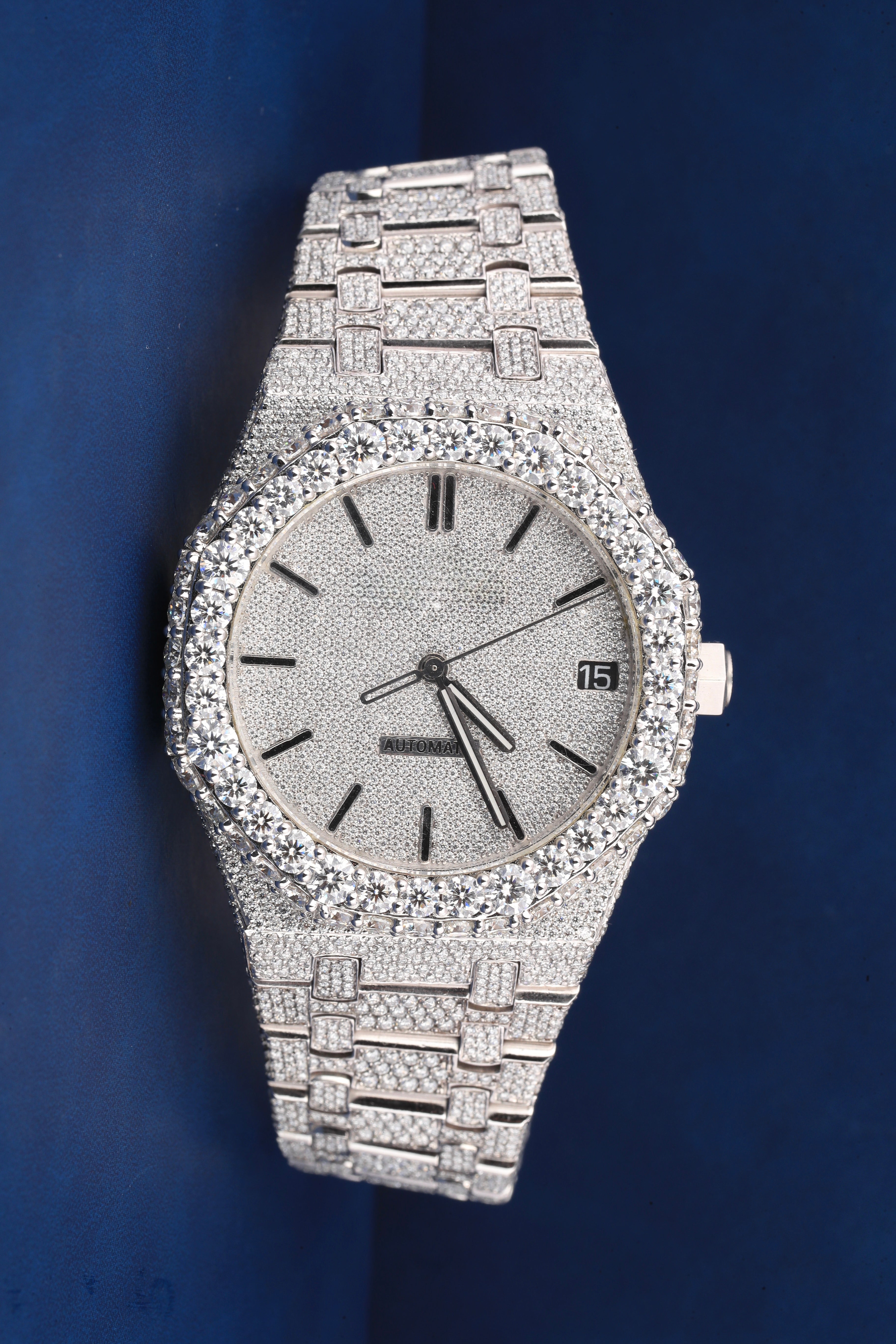 Custom iced out watch deposit