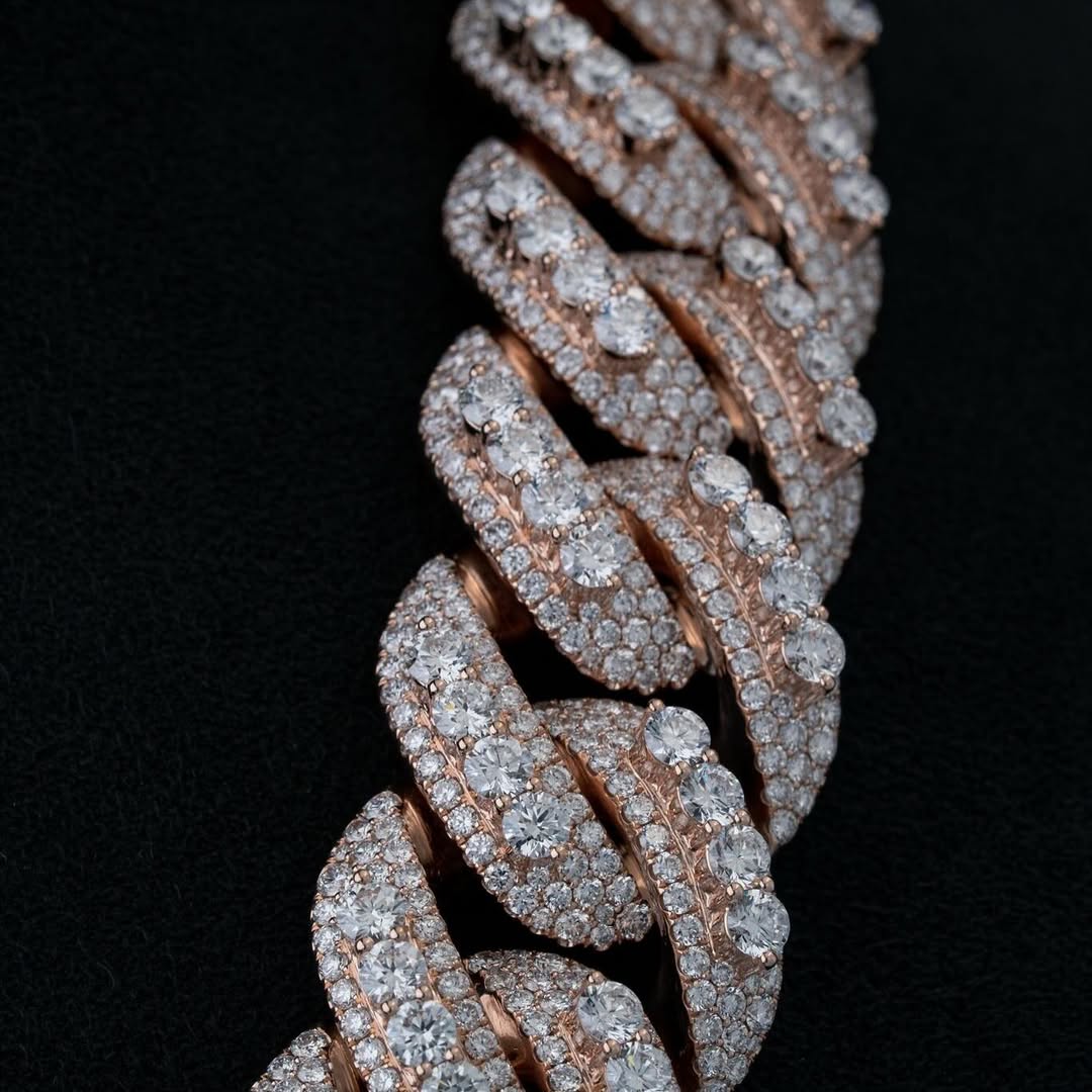 95 ct 20mm raised cuban chain
