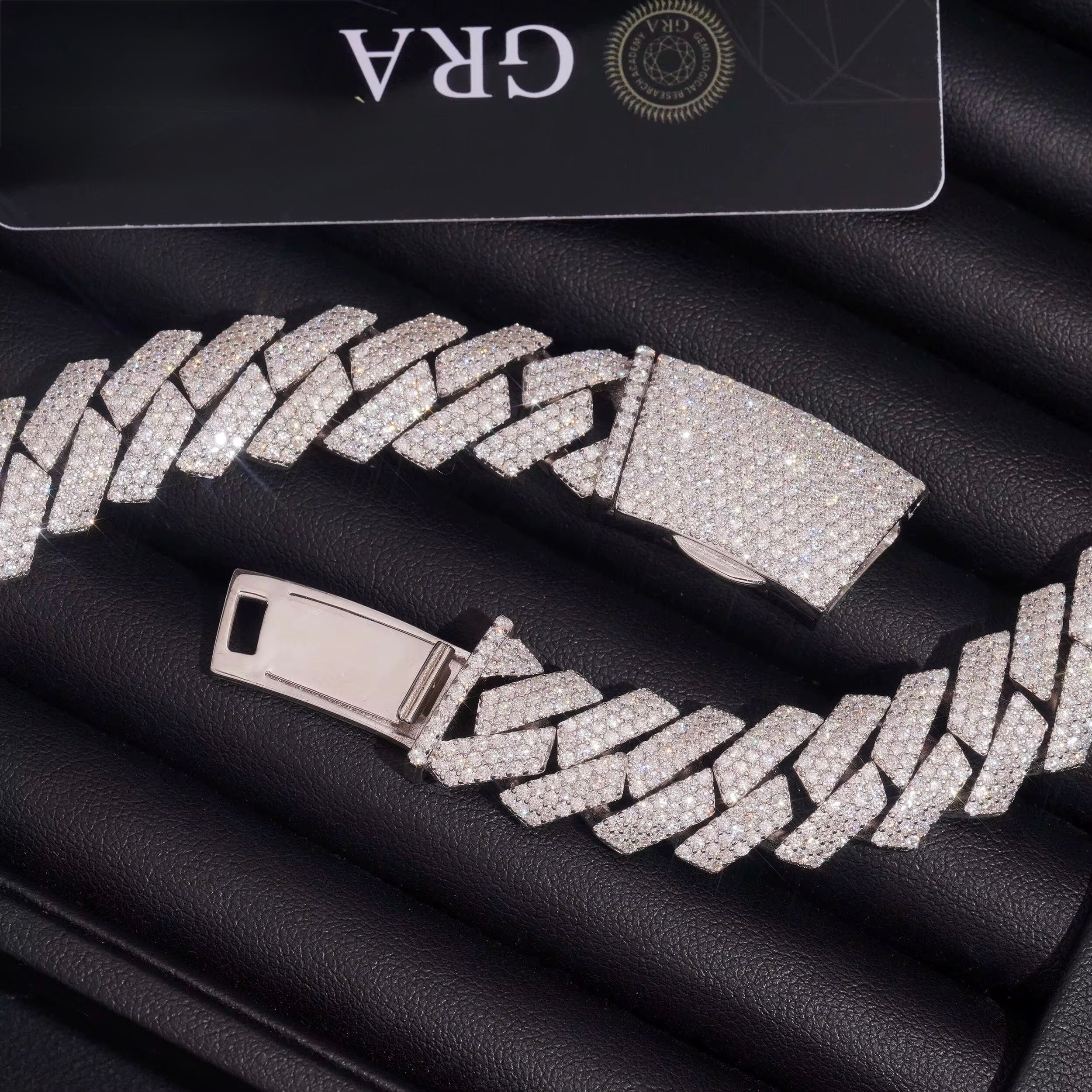 15mm VVS Moissanite CUBAN chain