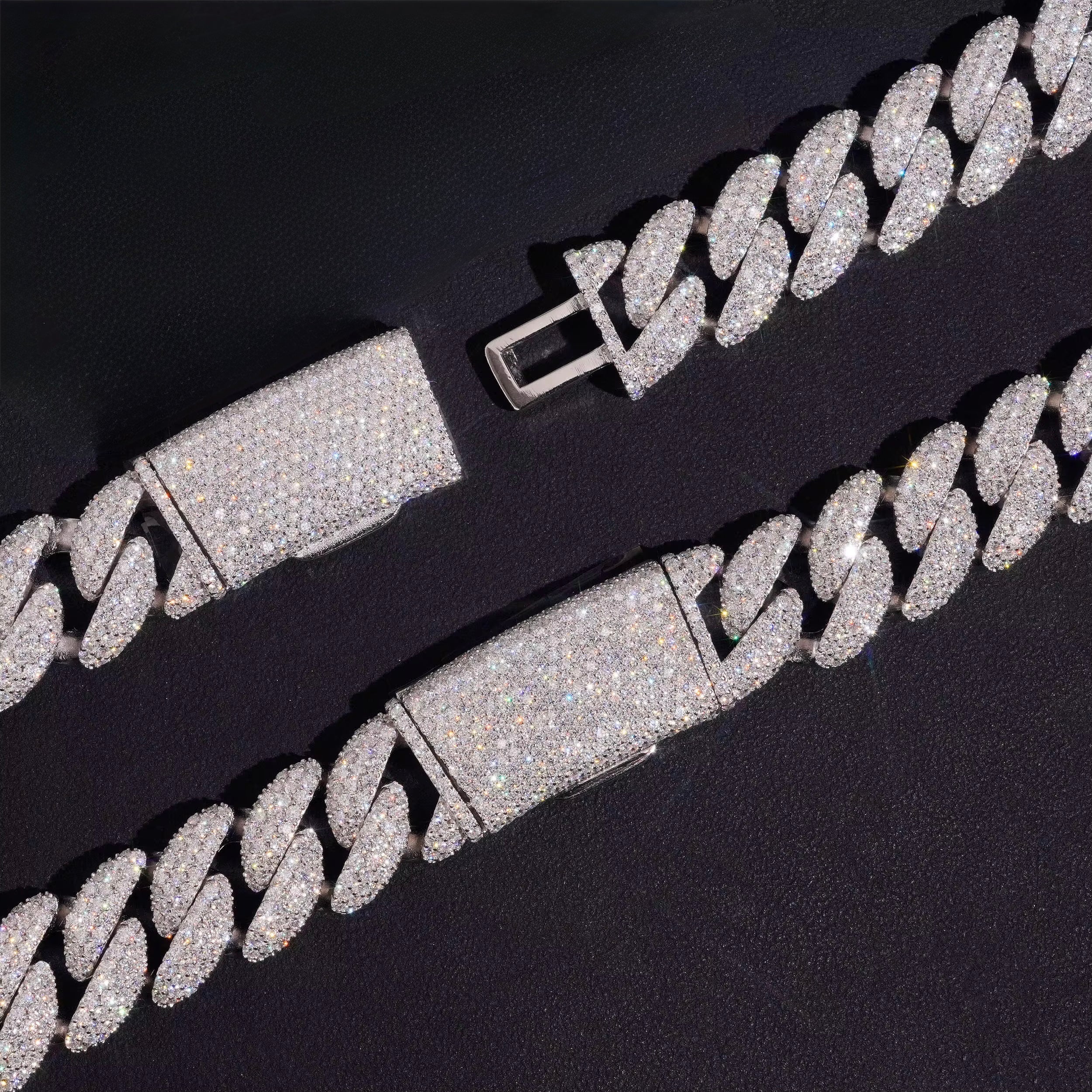 18mm VVS cuban necklace