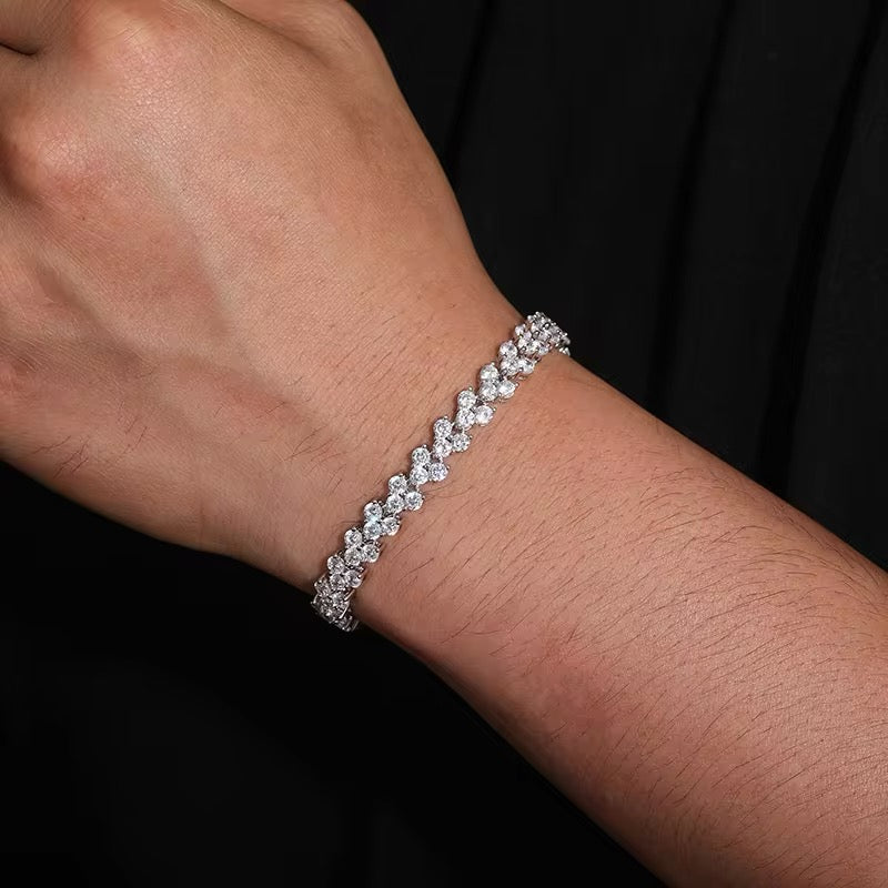 3mm Women VVS tennis bracelet