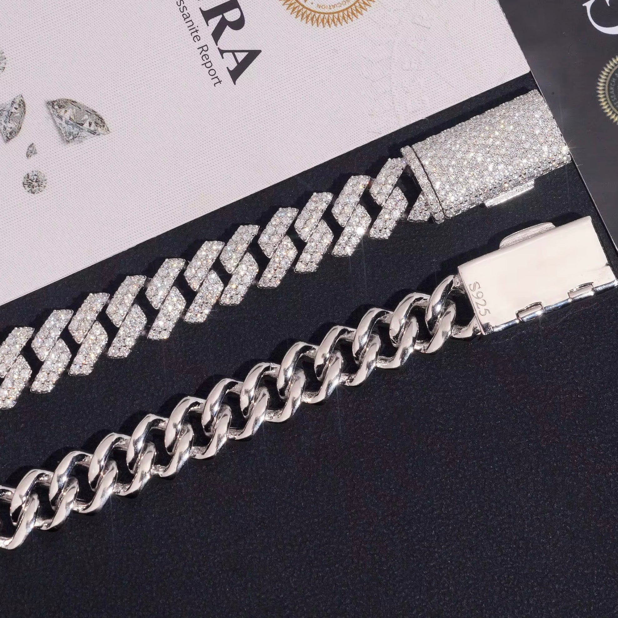 10mm VVS Cuban Bracelet