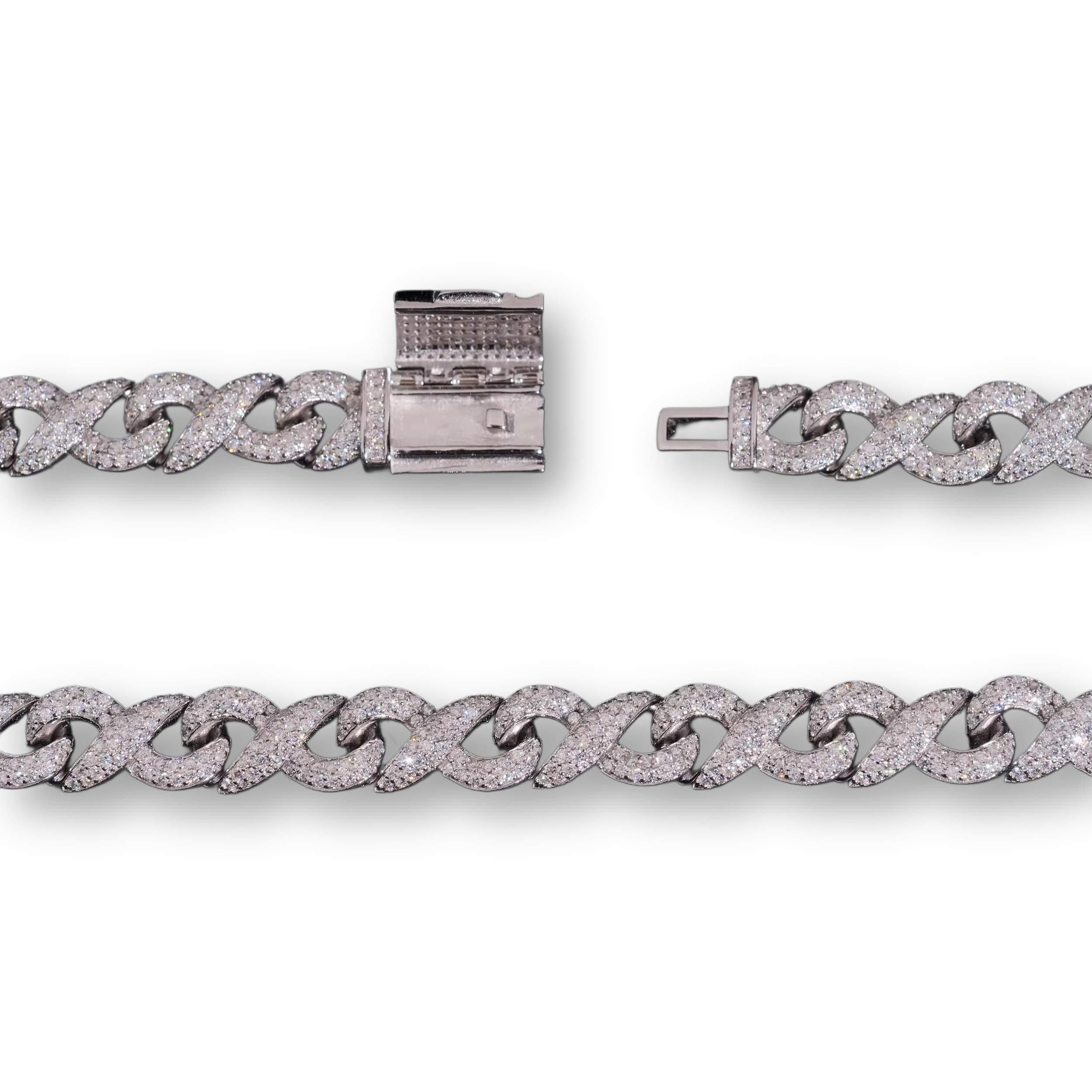 10MM Infinity links necklace