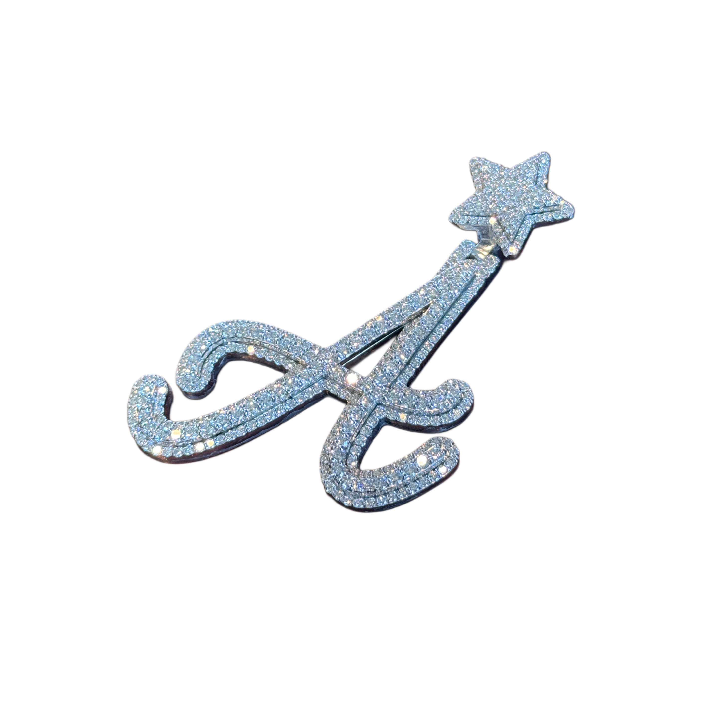 5.45 CT INITIAL A PENDANT