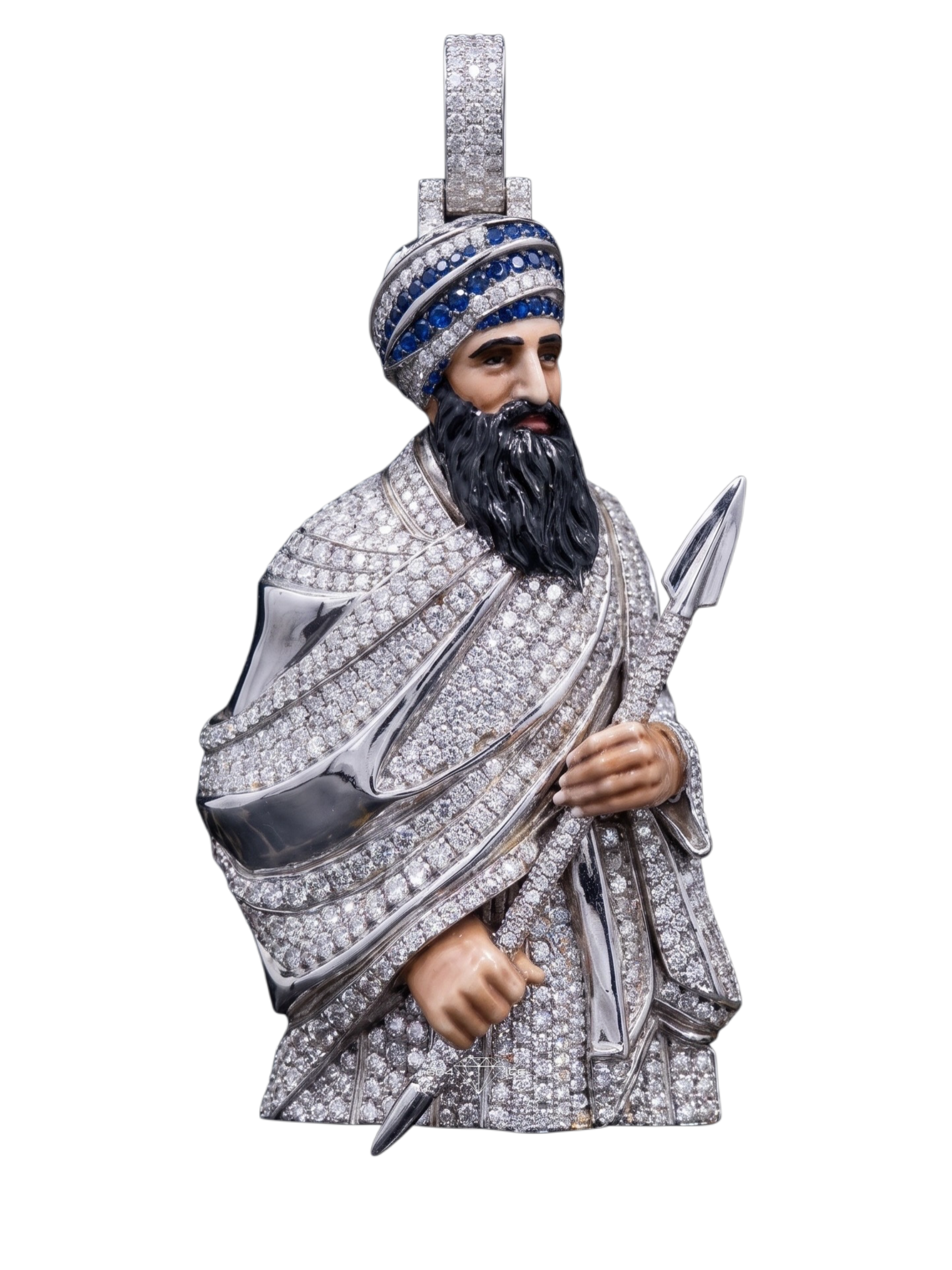 Sant Bhindranwale Signature Pendant