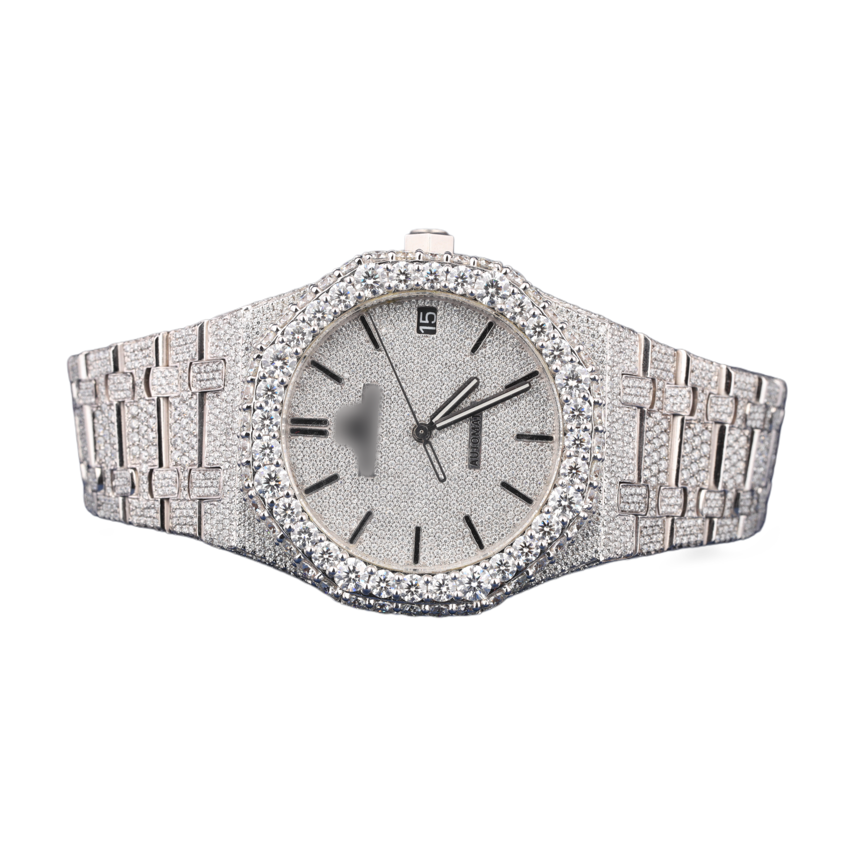 Custom iced out watch deposit