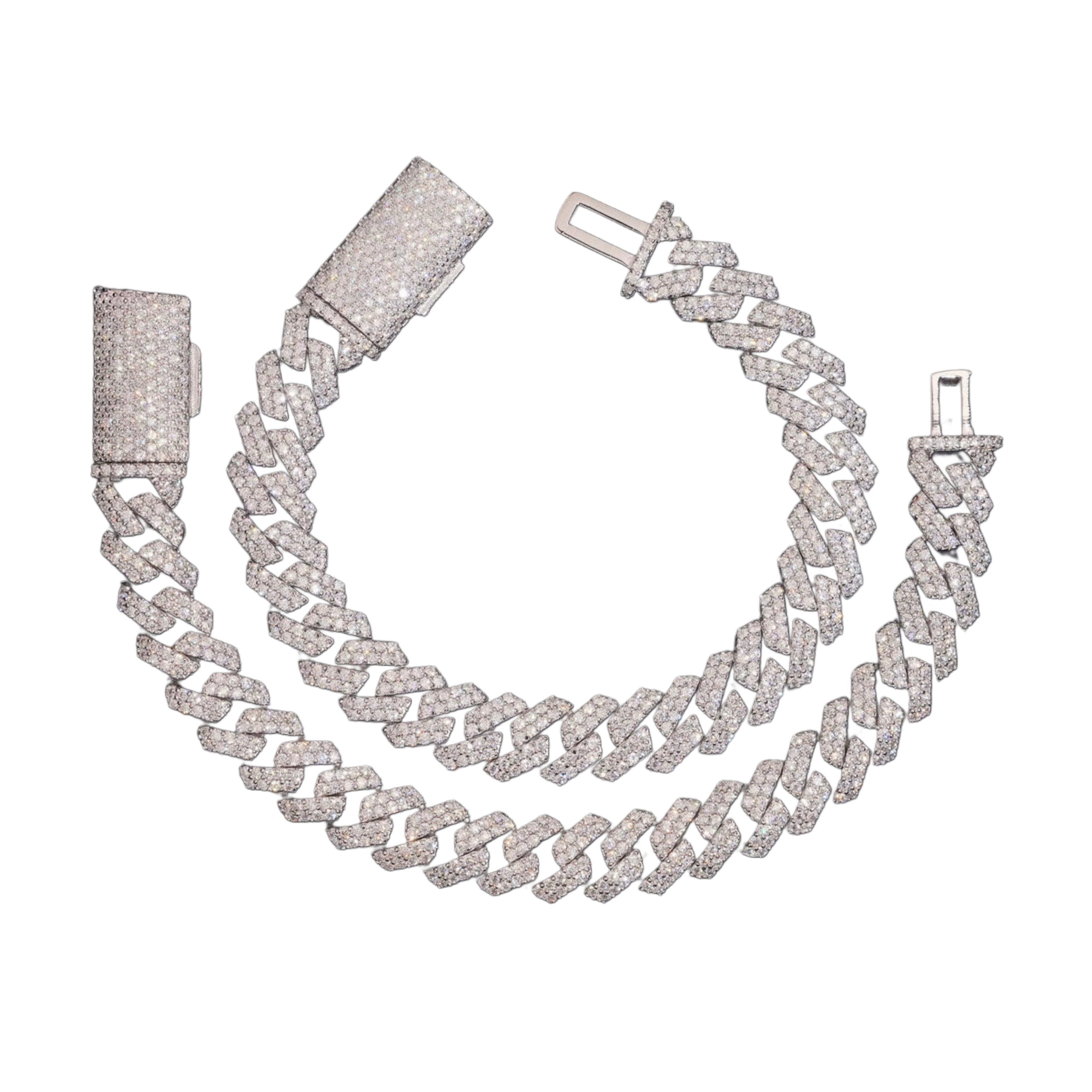 10mm VVS Cuban Bracelet