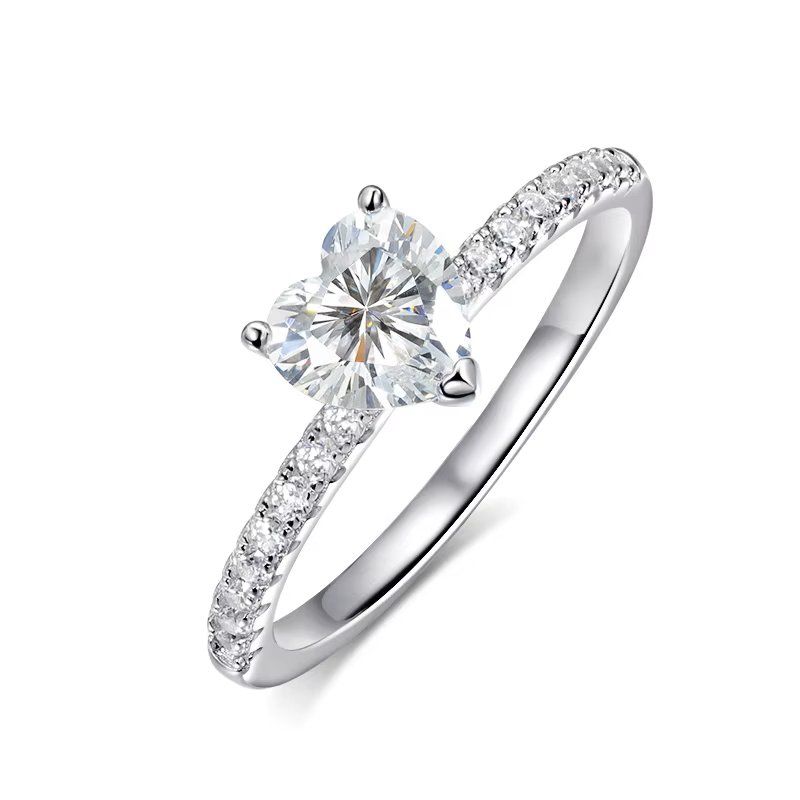 1-2CT VVS HEART RING