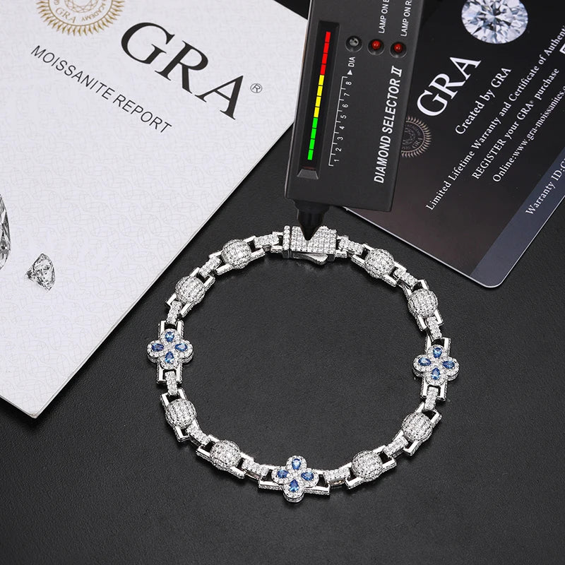 Moissanite S925 Silver Bracelet