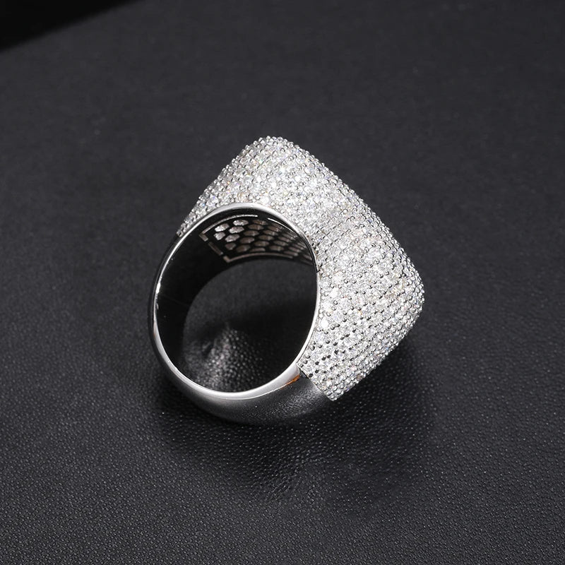 S925 VVS1 Heart  Ring